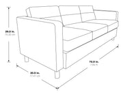 Pacific Sofa Couch - Custom B Grade Fabric