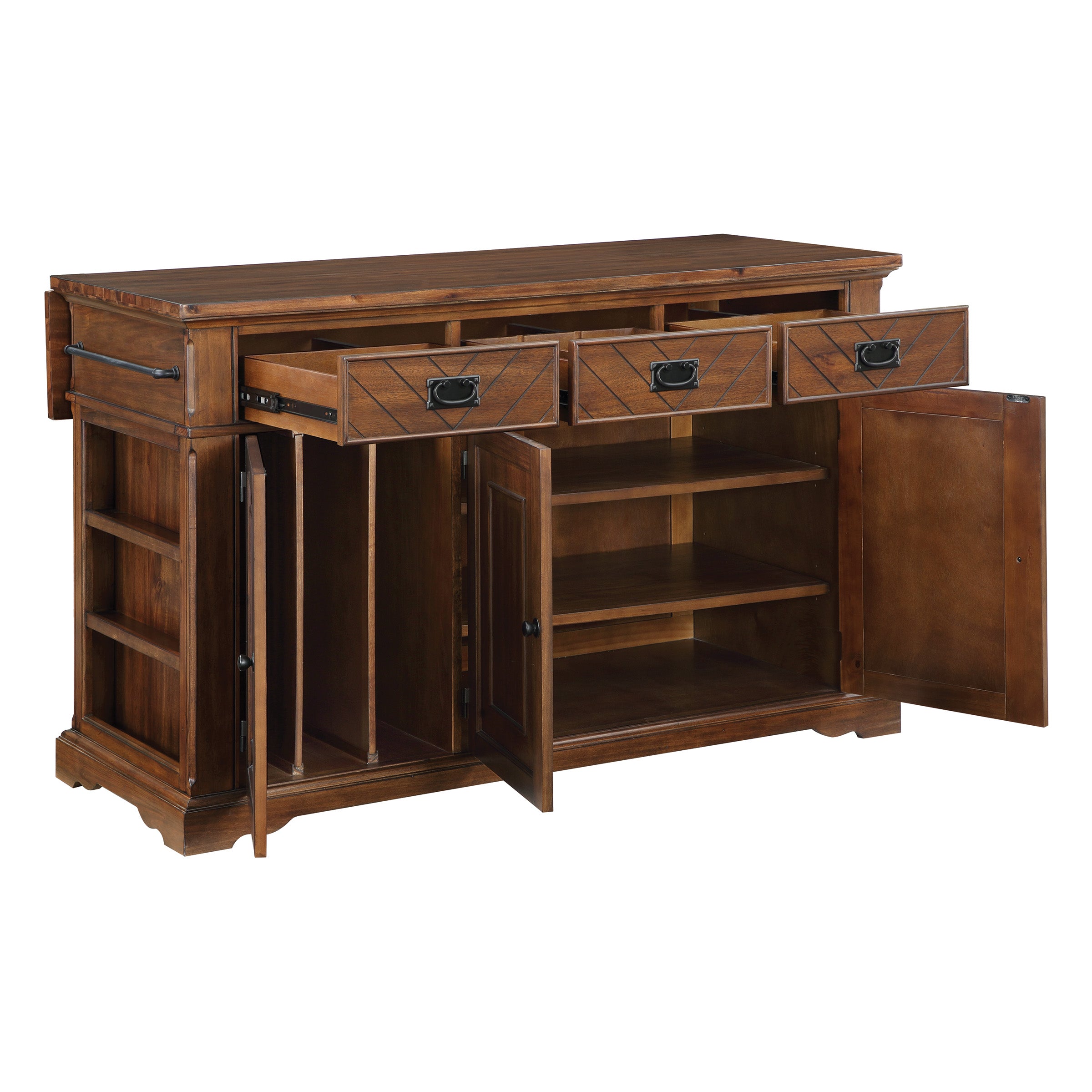 Palisade Kitchen Island - Oak