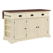 Palisade Kitchen Island - White