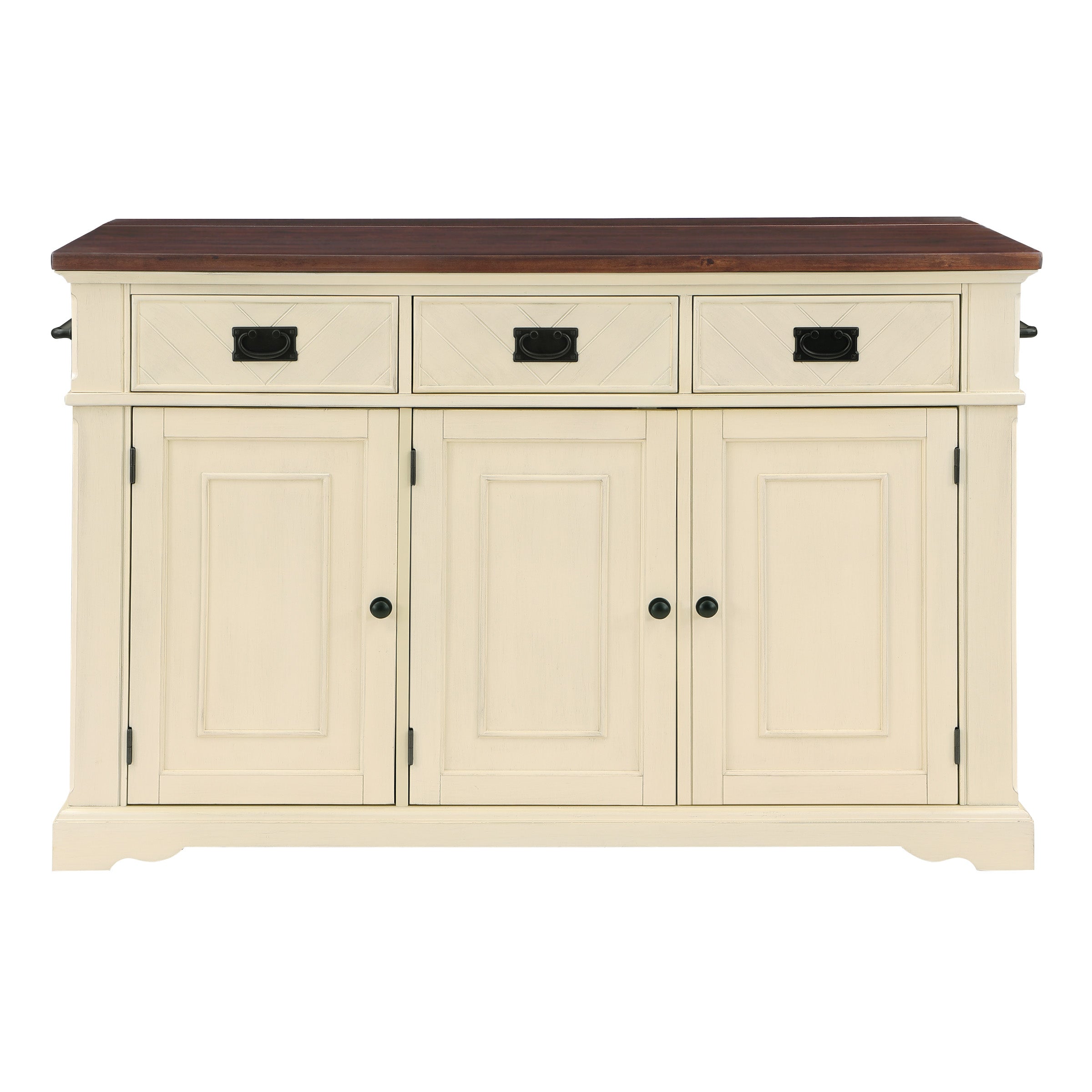 Palisade Kitchen Island - White