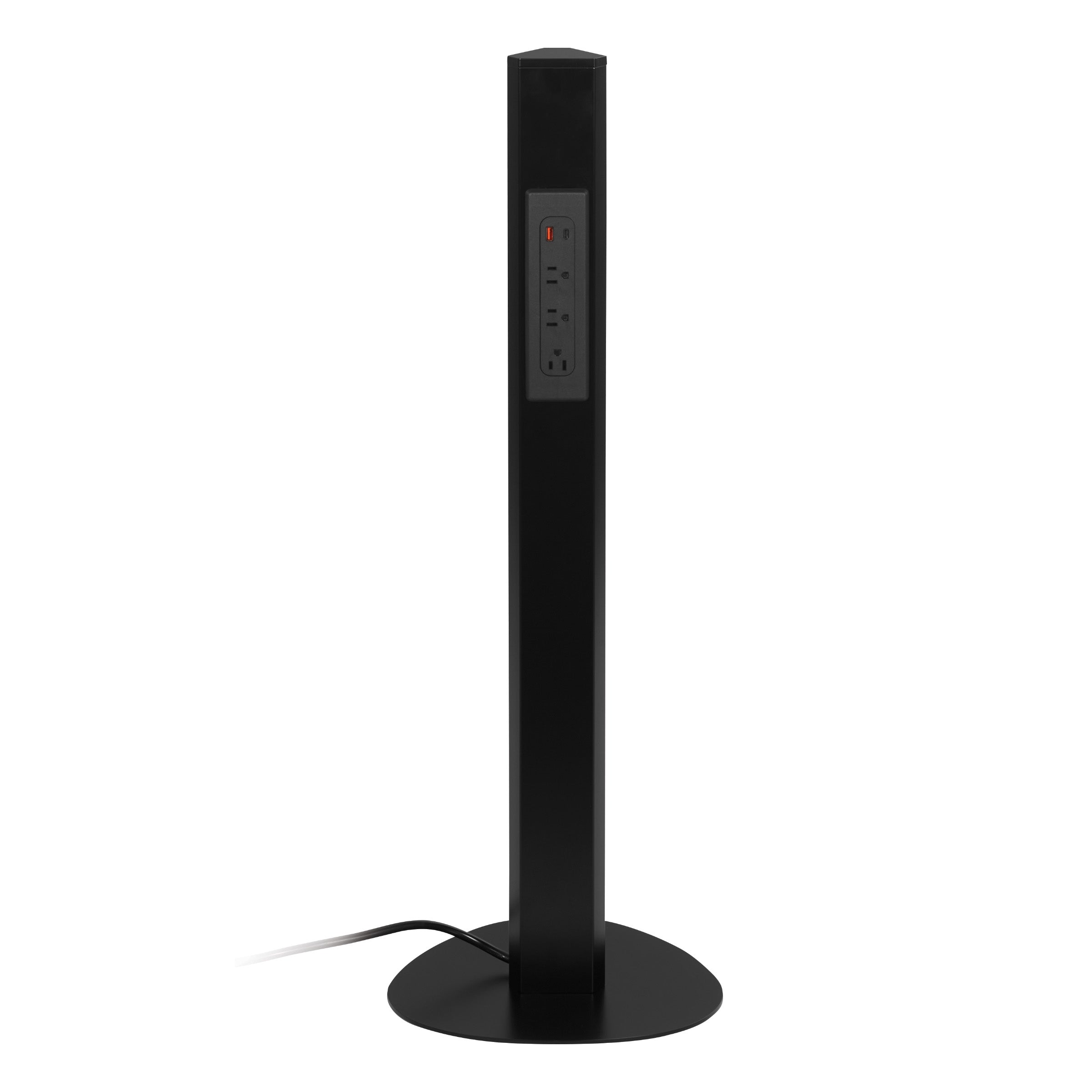Power Anywhere Station-3AC/1USB - Black