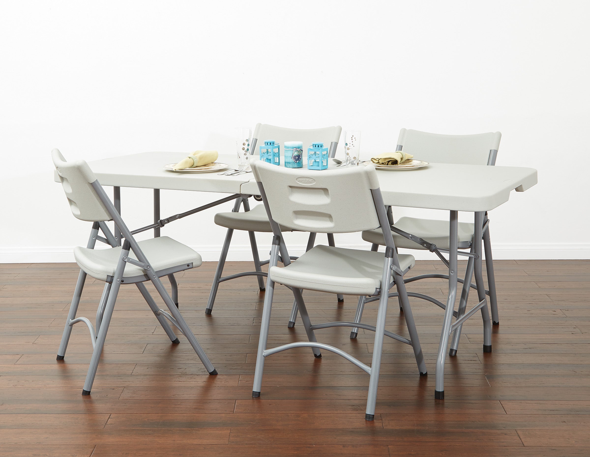 Resin Chair - Light Grey