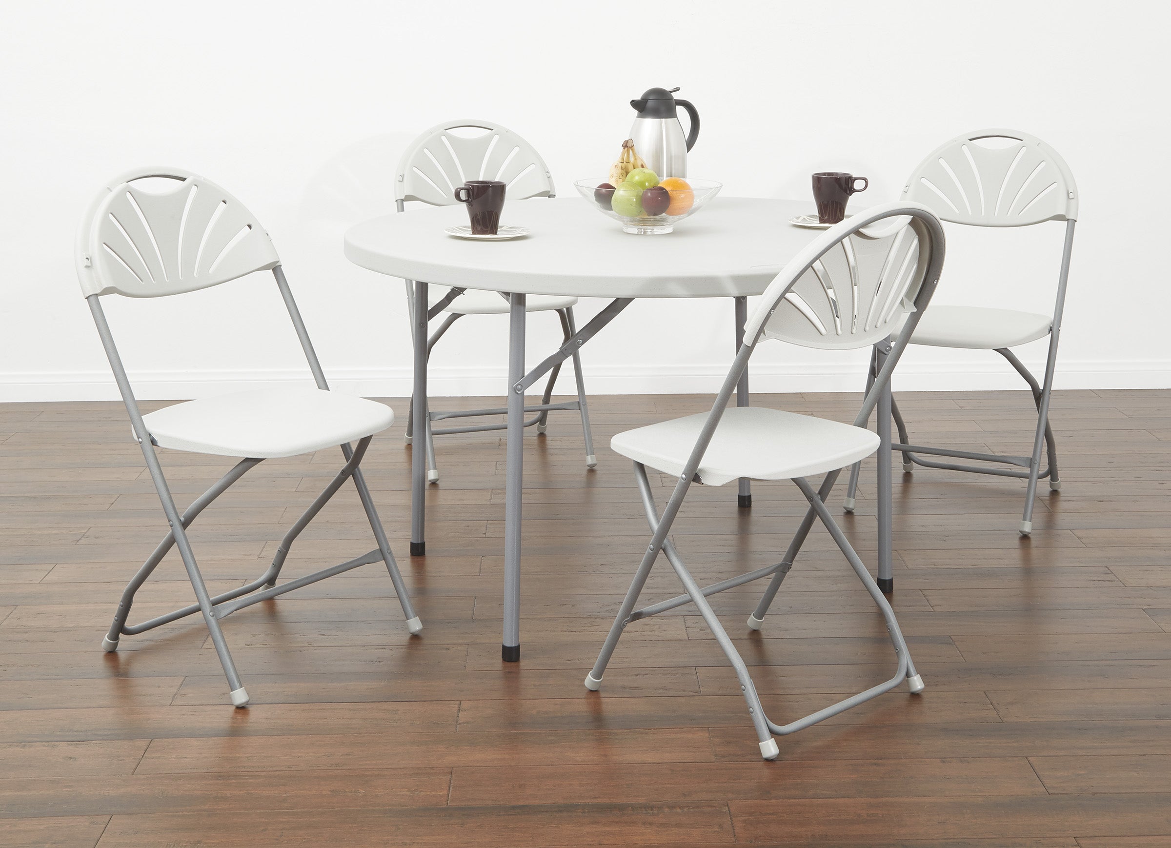 Plastic Chair - Light Grey