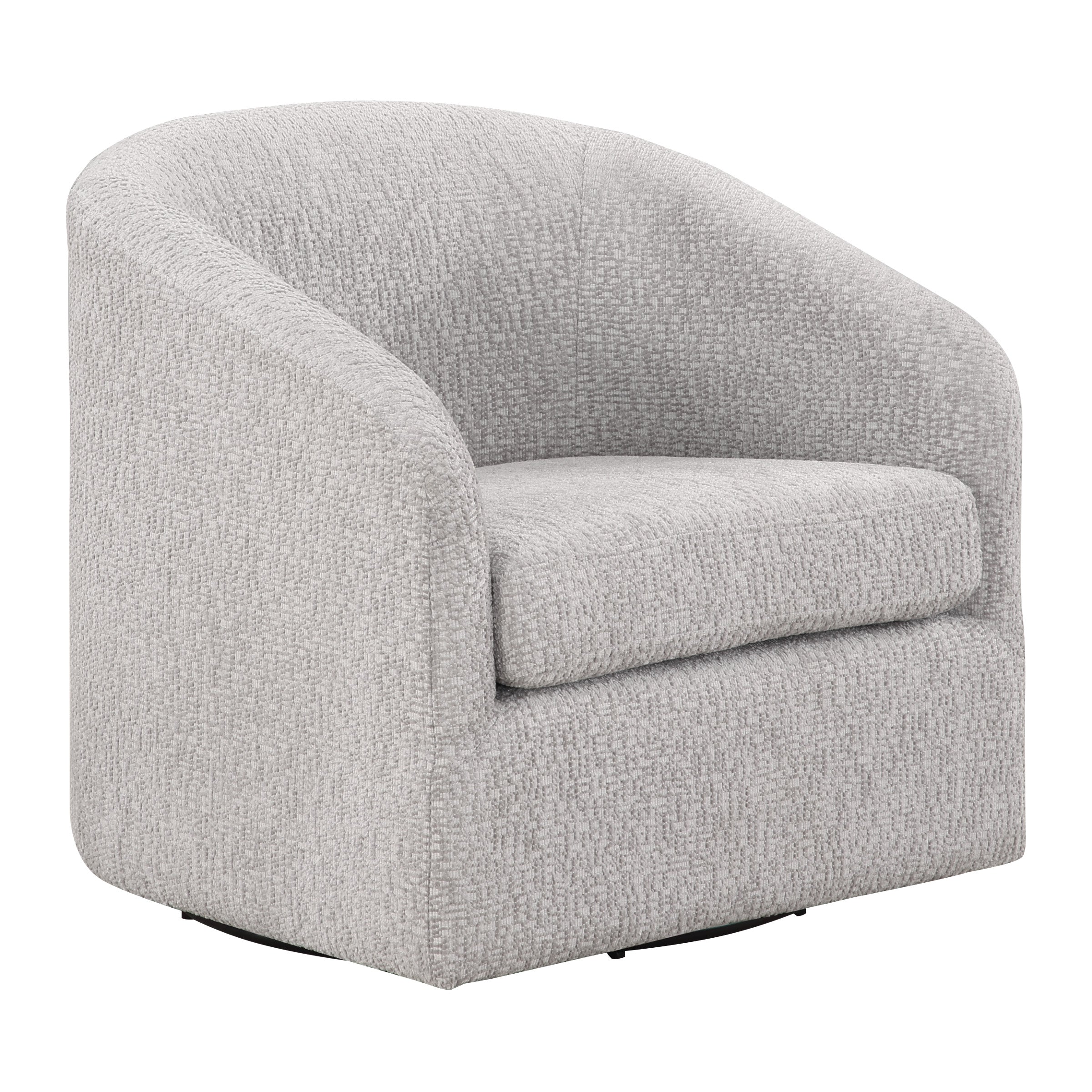 Parker Swivel Tub Chair - Sterling
