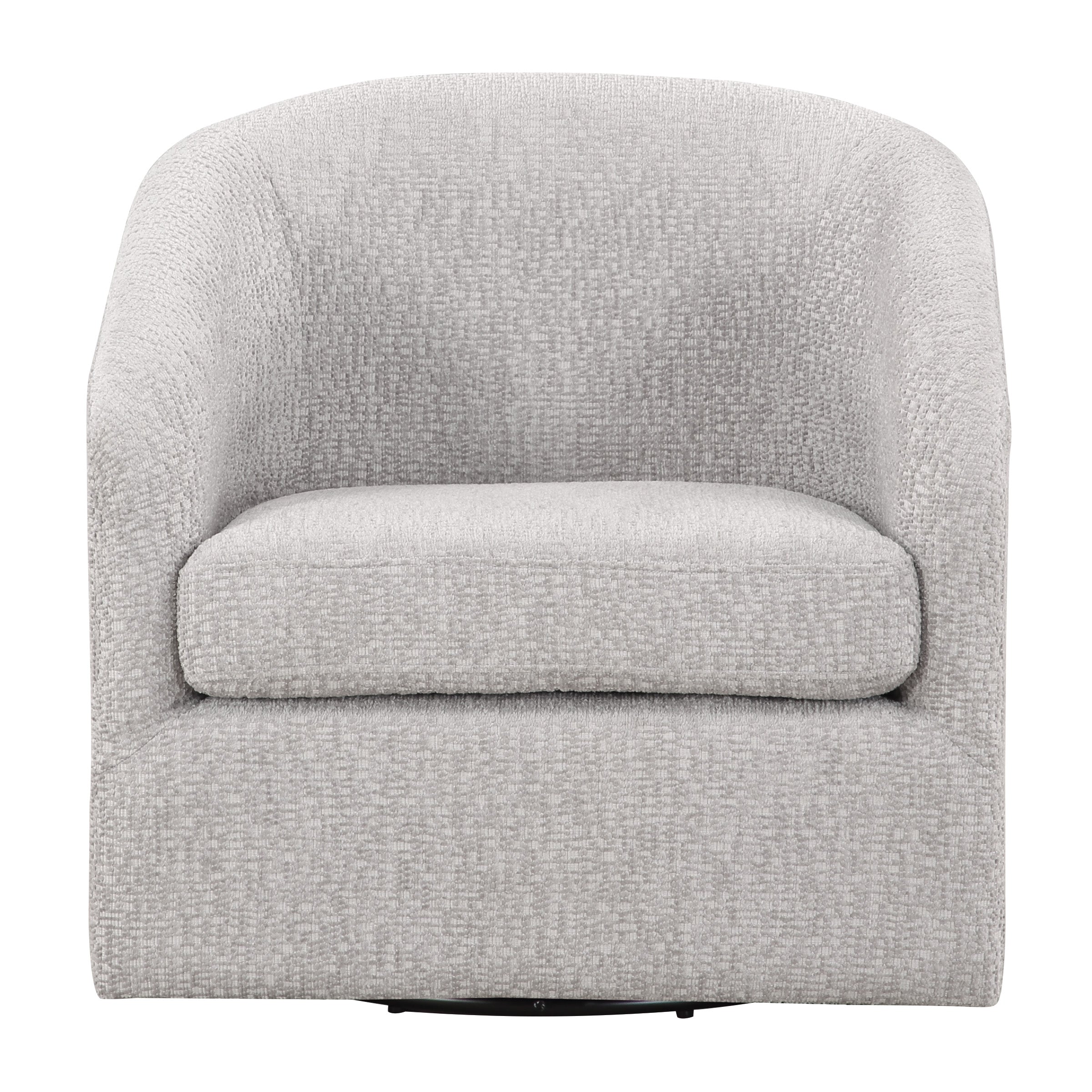 Parker Swivel Tub Chair - Sterling