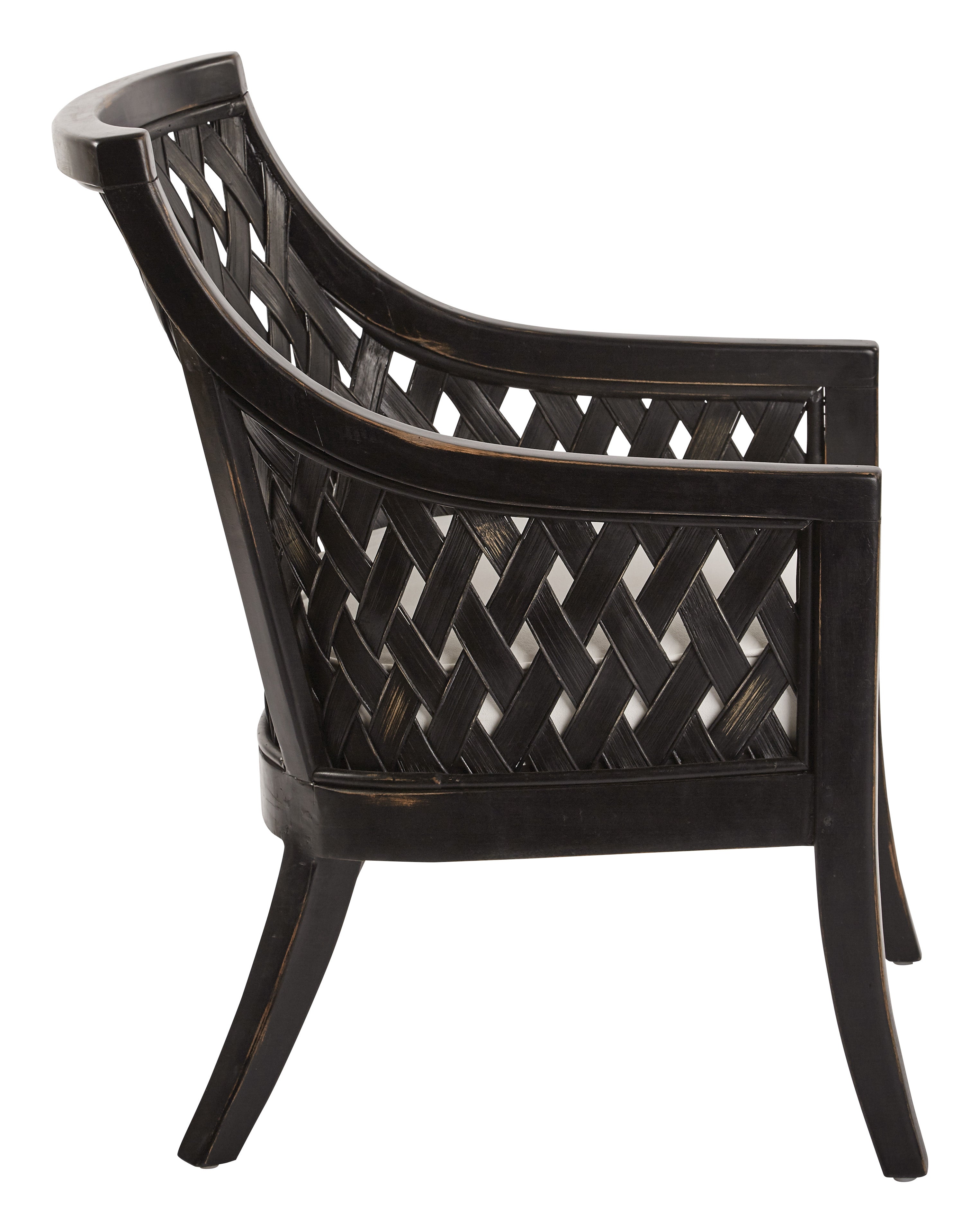 Plantation Lounge Chair - Black