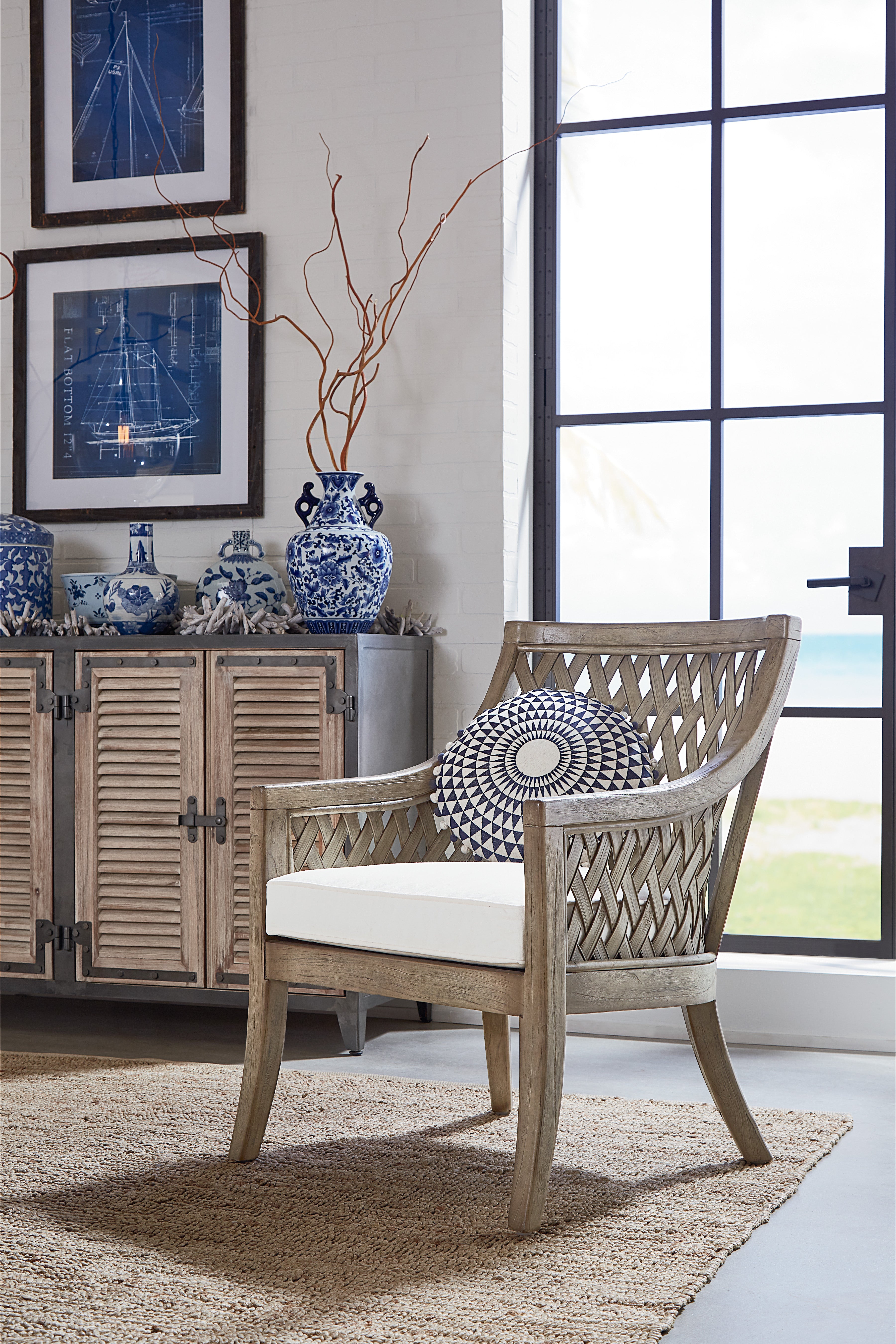 Plantation Lounge Chair - Grey