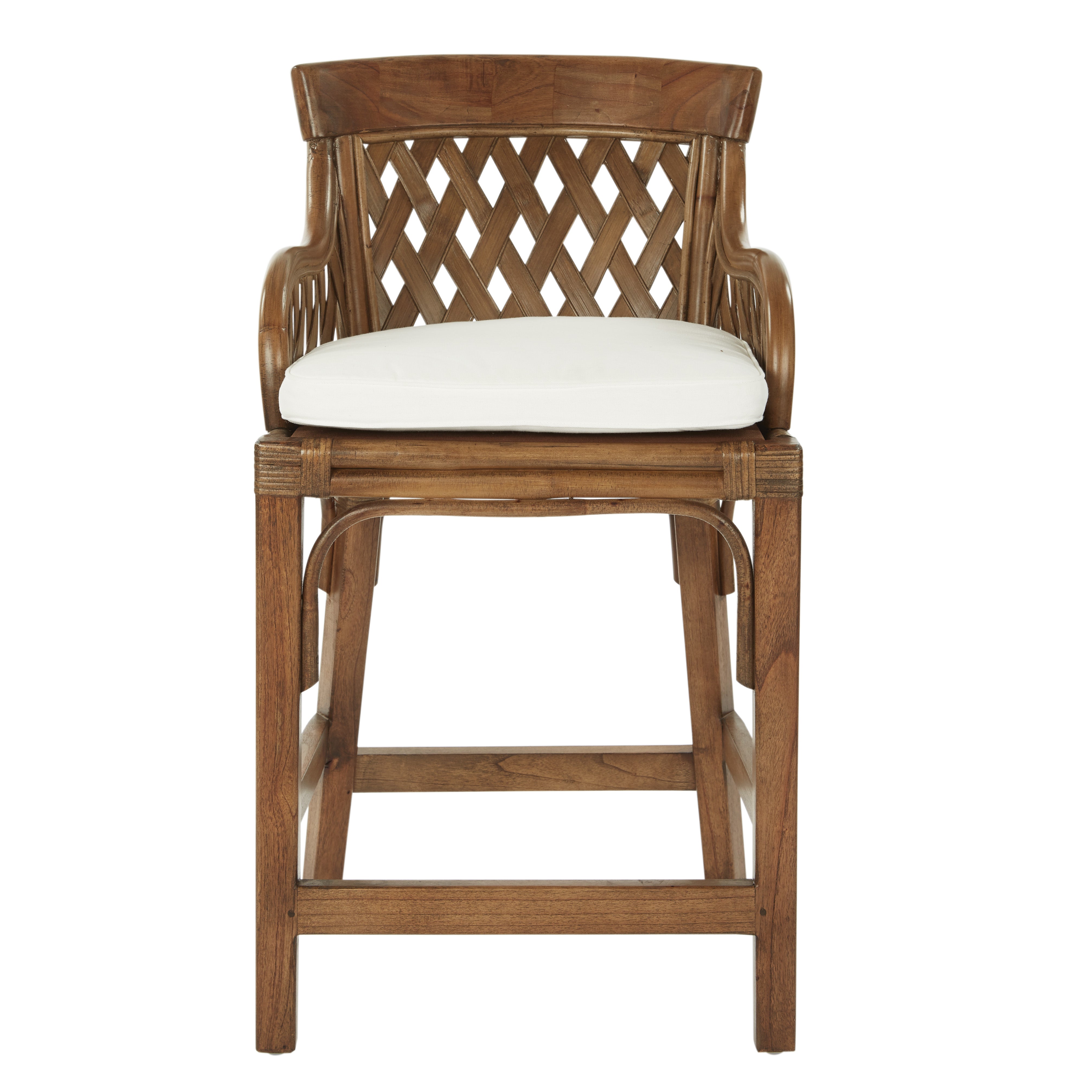 Plantation 24" Counter Stool - Brown Stain