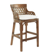 Plantation Bar Stool - Brown Stain