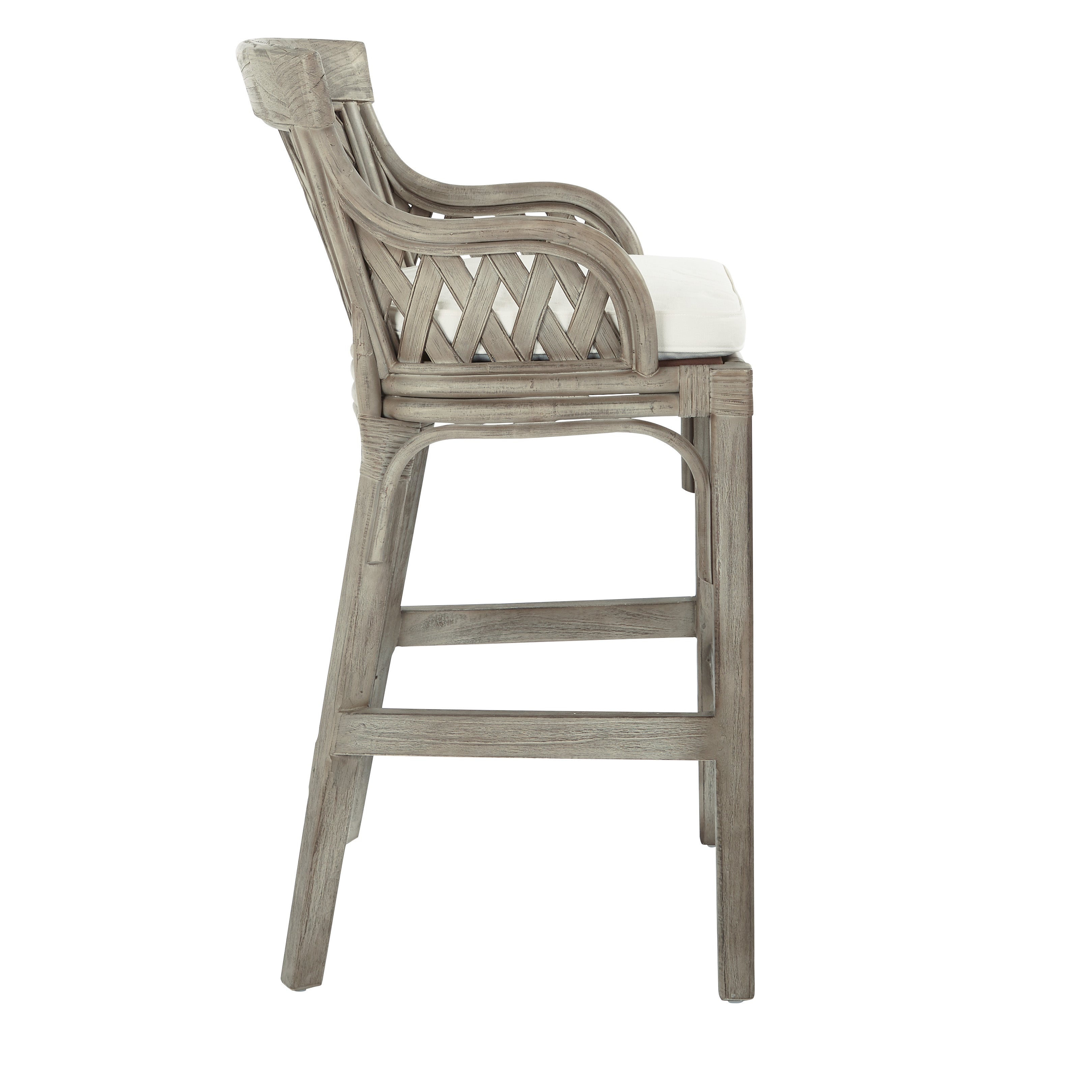 Plantation Bar Stool - Grey