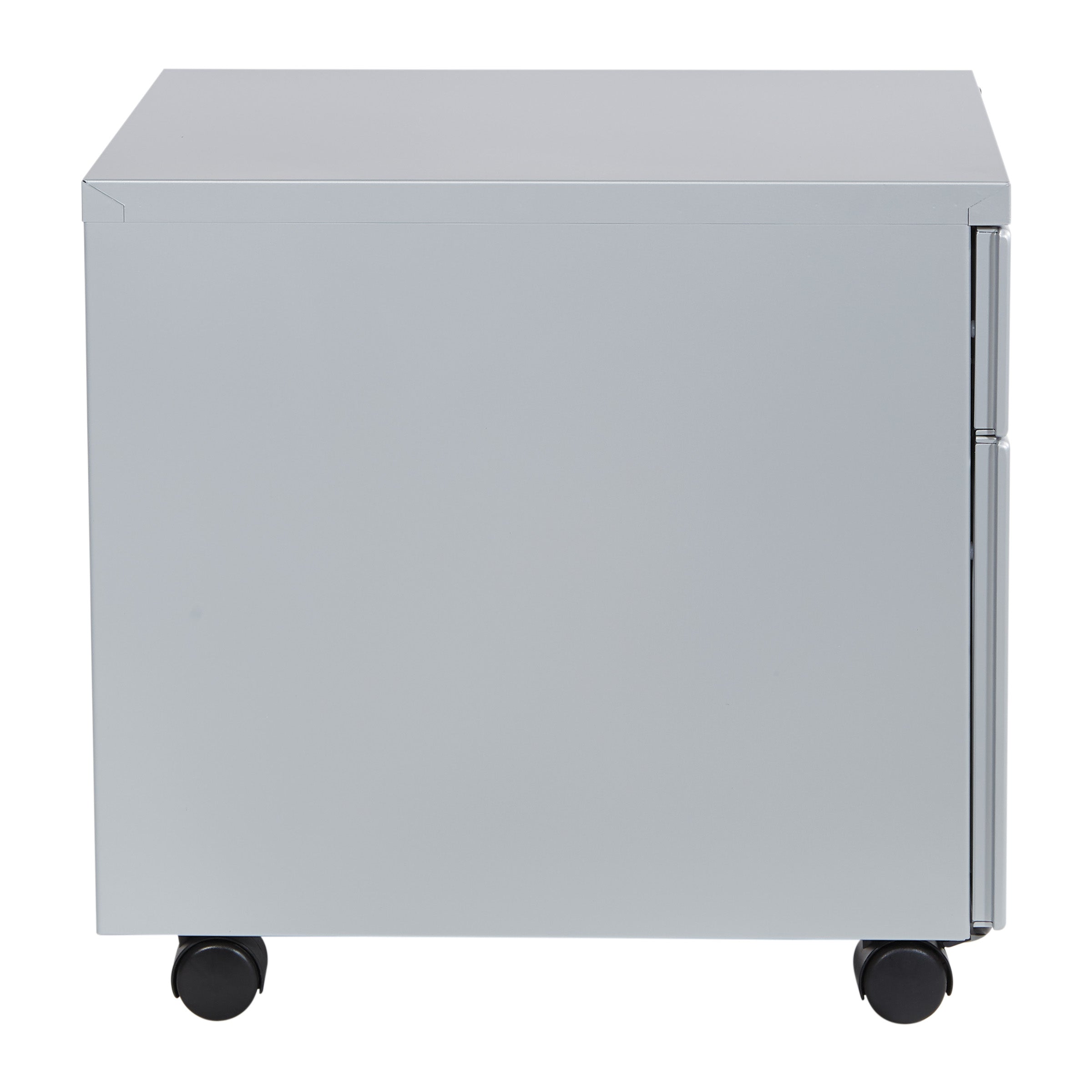 22" Mobile Box File Pedestal - Silver
