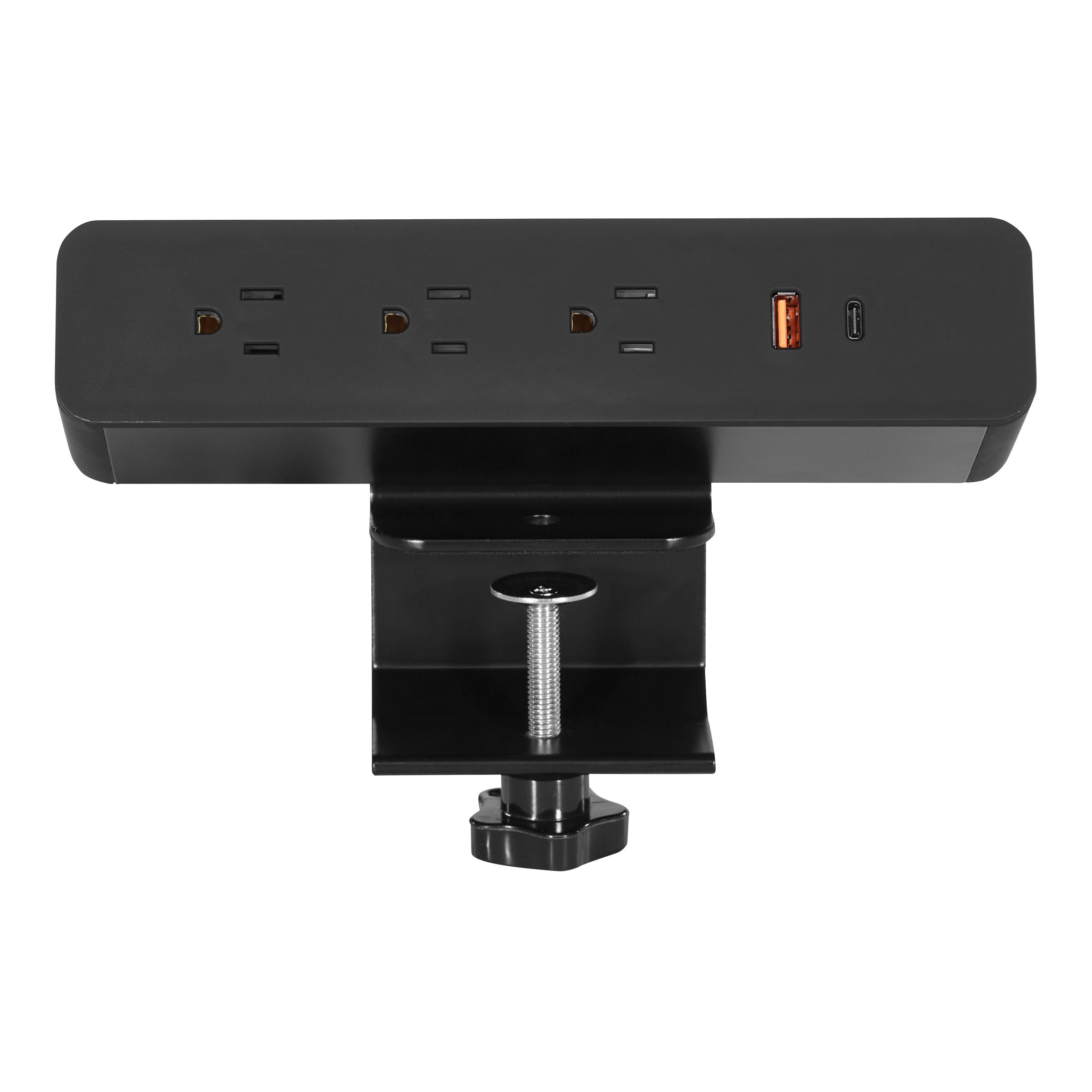 Clamp-Mount Power Charger - Black