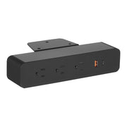 Undersurface-Mount Power Charger - Black