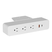 Undersurface-Mount Power Charger - White