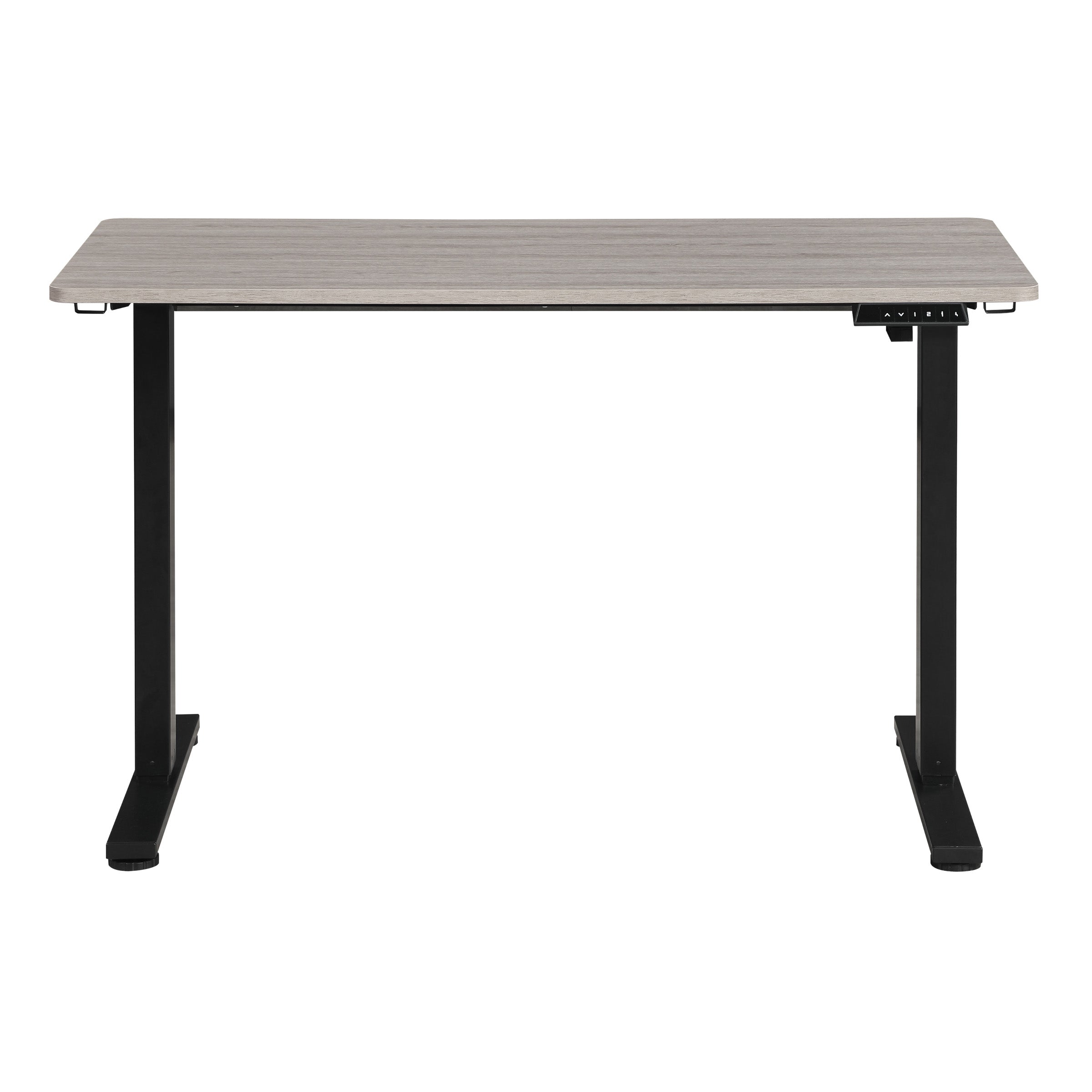 Primo Sit/Stand Electric 48" Desk - Black / Light Grey