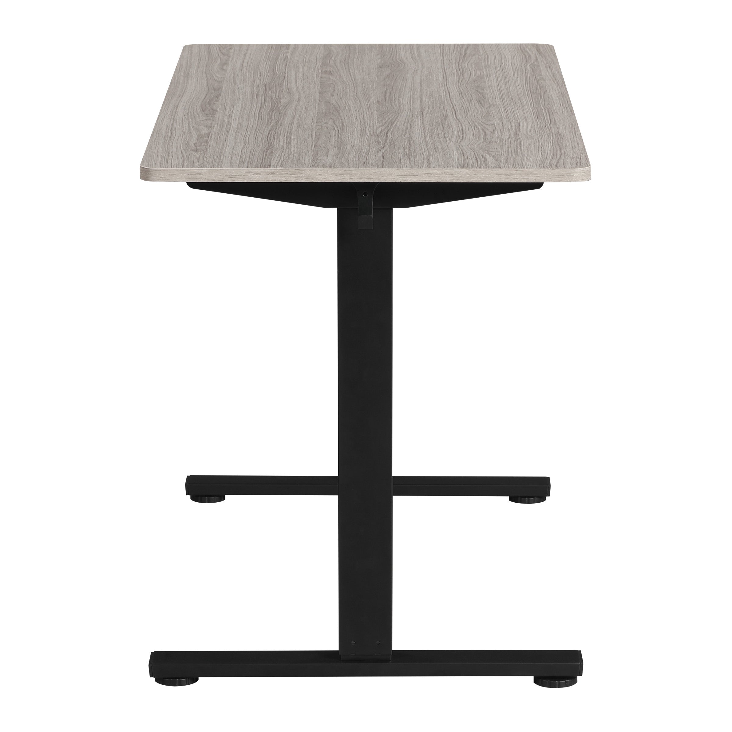 Primo Sit/Stand Electric 48" Desk - Black / Light Grey