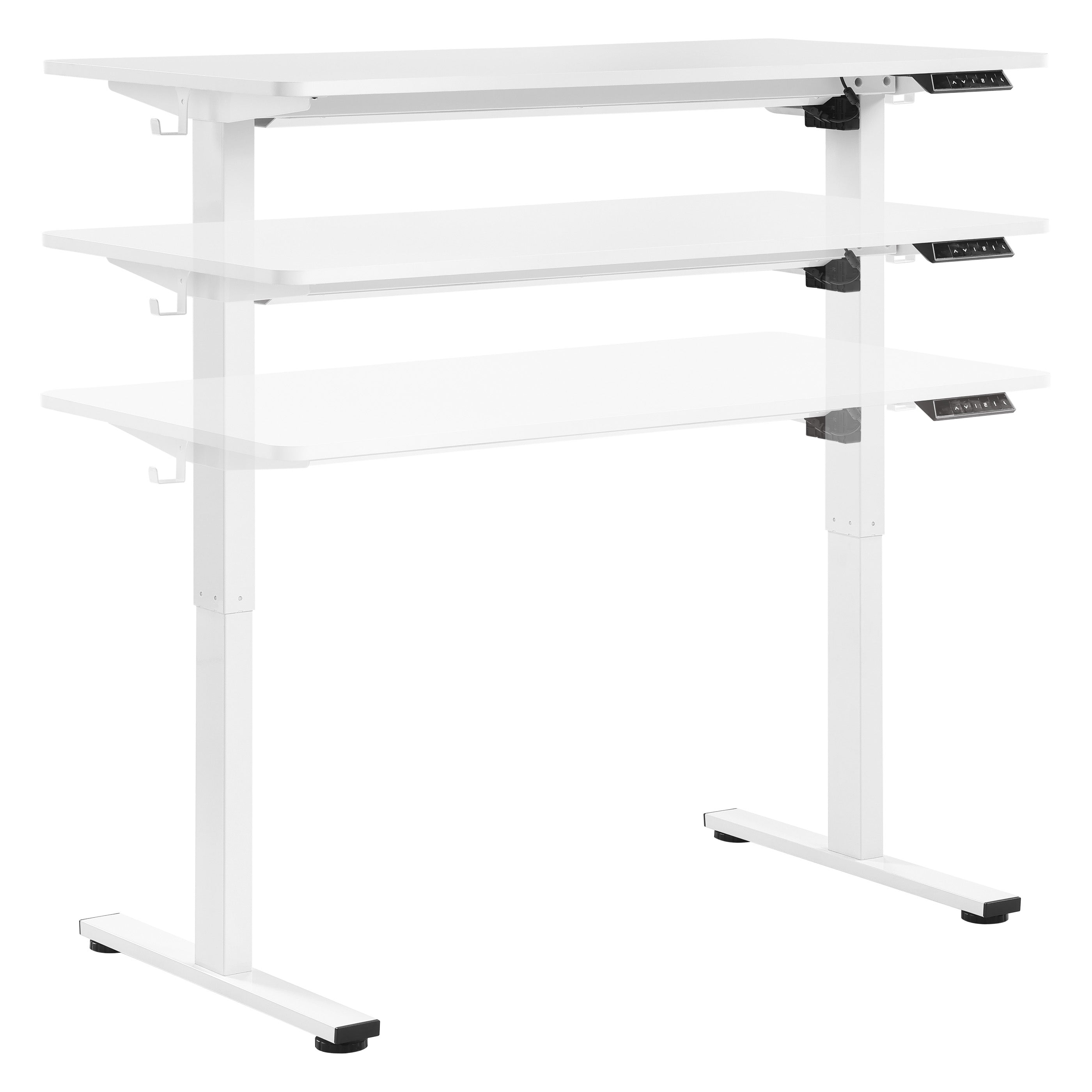 Primo Sit/Stand Electric 48" Desk - White