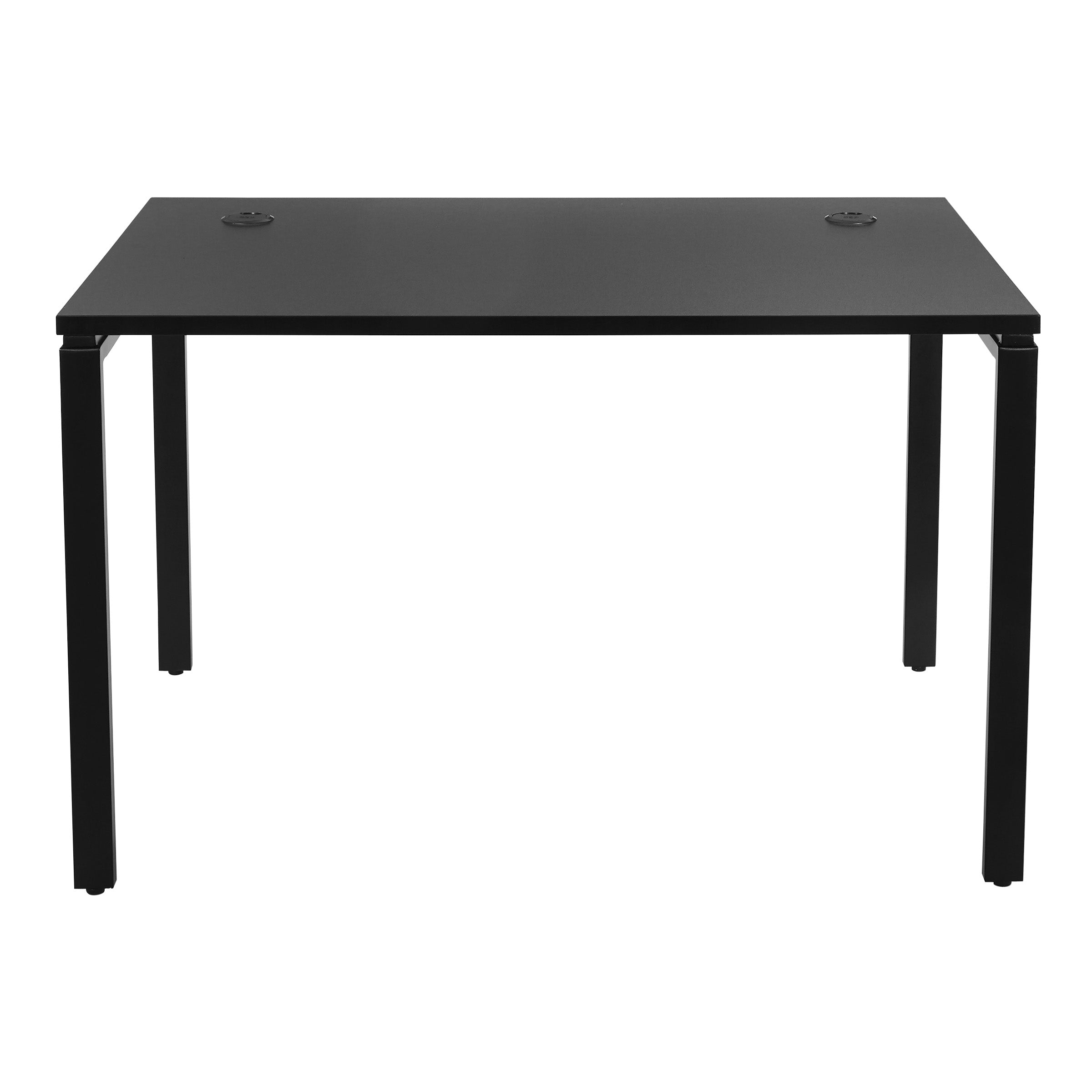 48"W Black Writing Desk  - Black