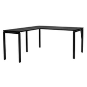 Prado L Workstation in Black - Black