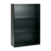 Prado 48" 3-Shelf BookCase - Black