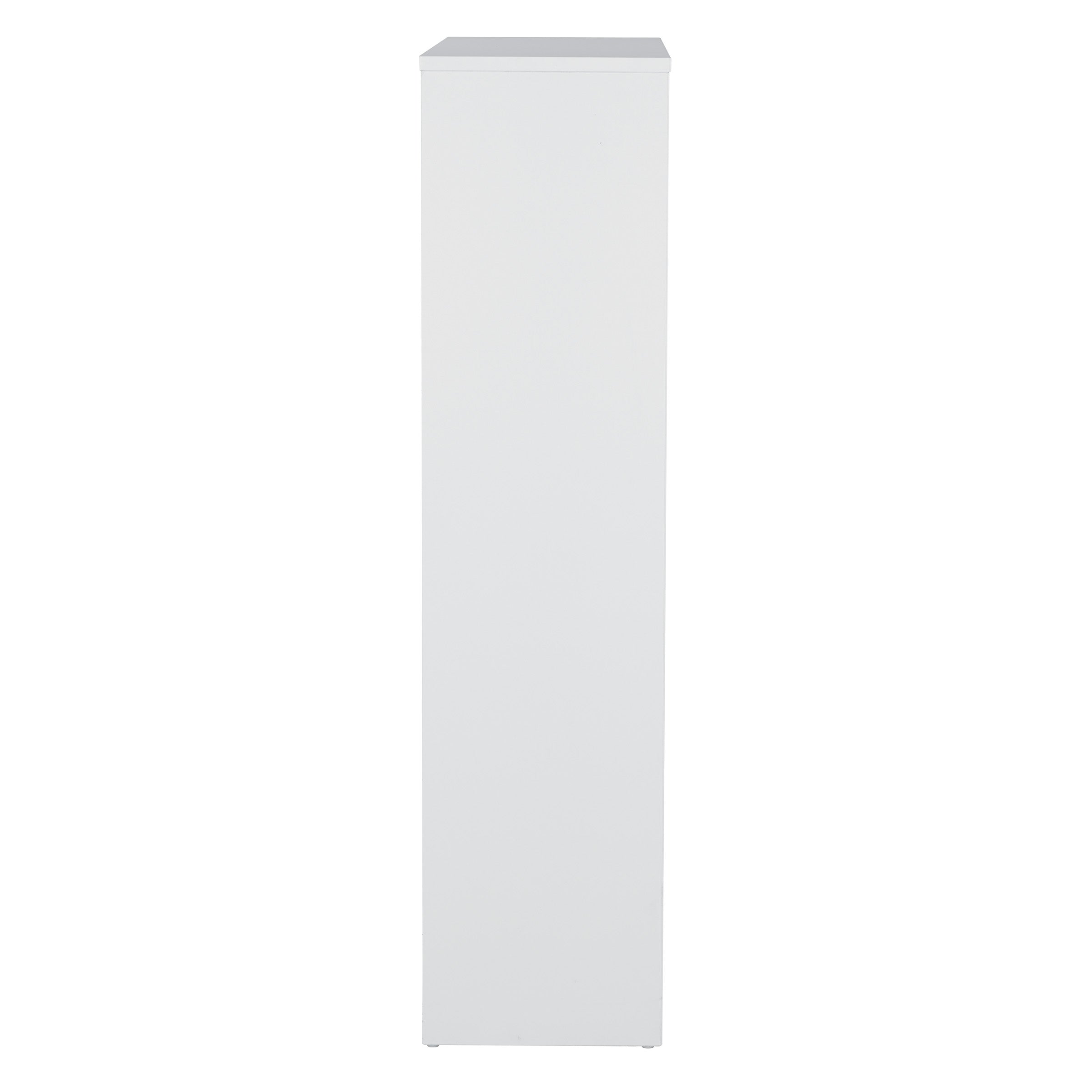 Prado 48" 3-Shelf BookCase - White