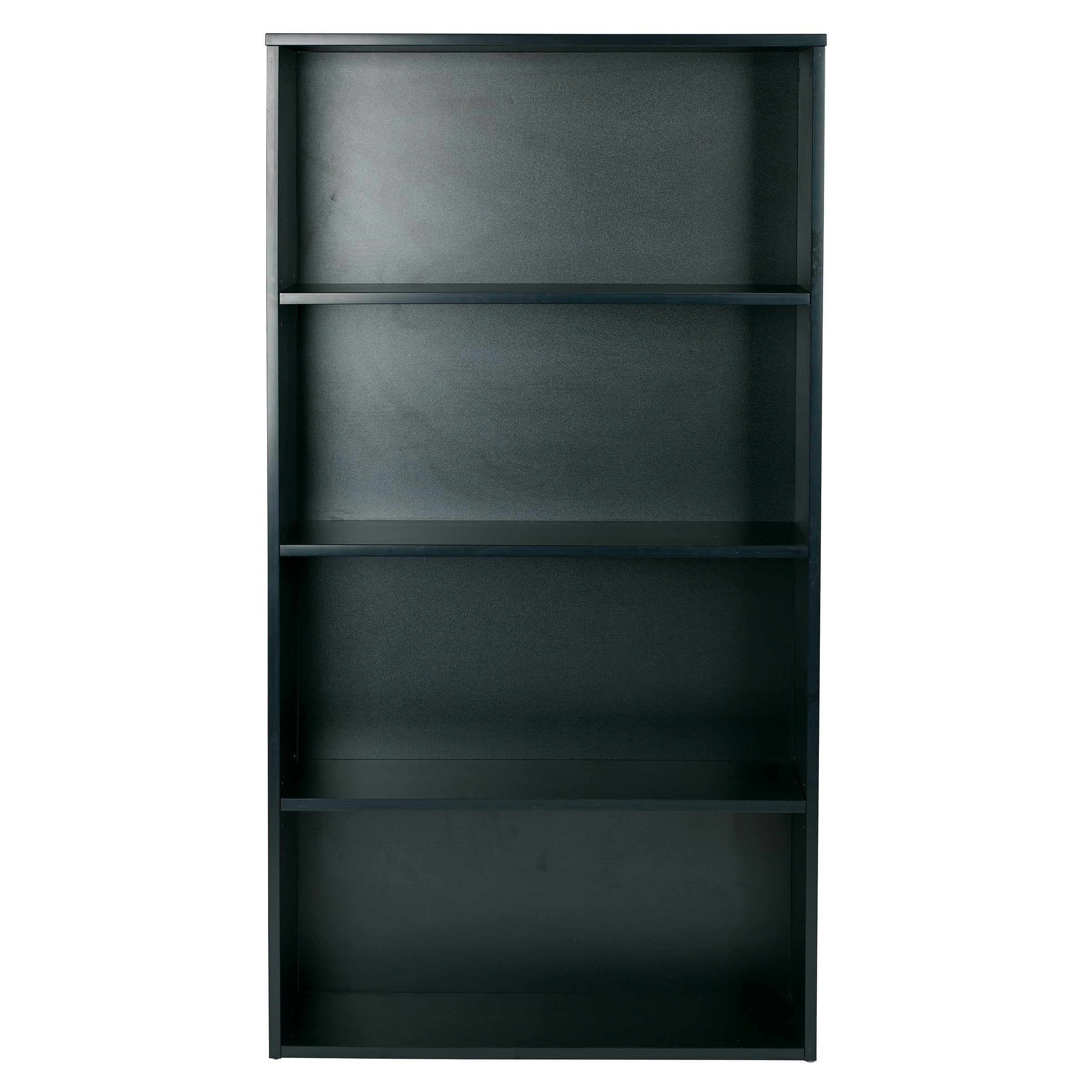 Prado 60" 4-Shelf Bookcase - Black