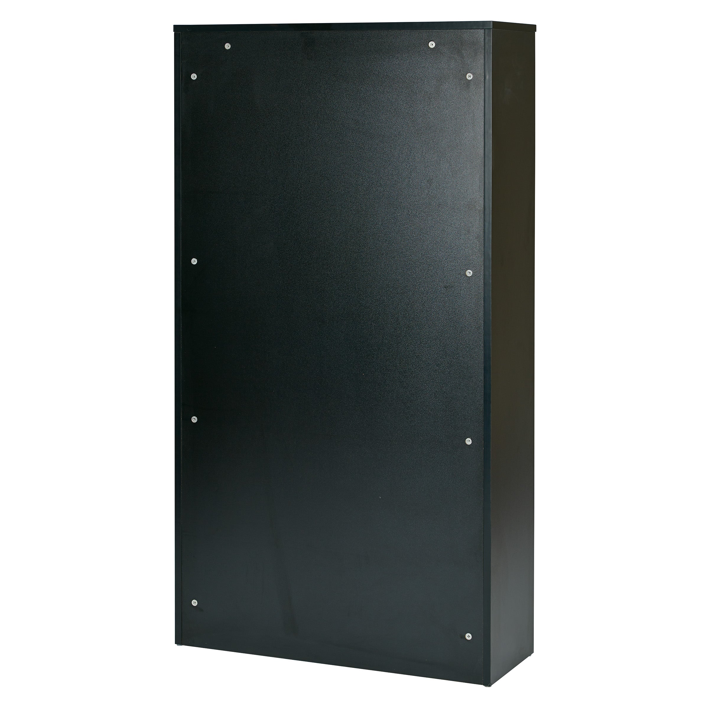 Prado 60" 4-Shelf Bookcase - Black
