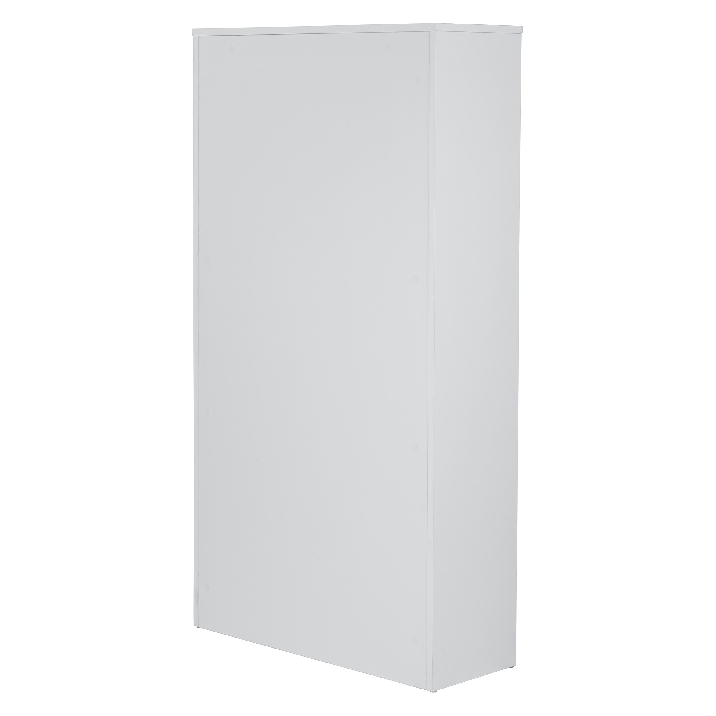 Prado 60" 4-Shelf Bookcase - White