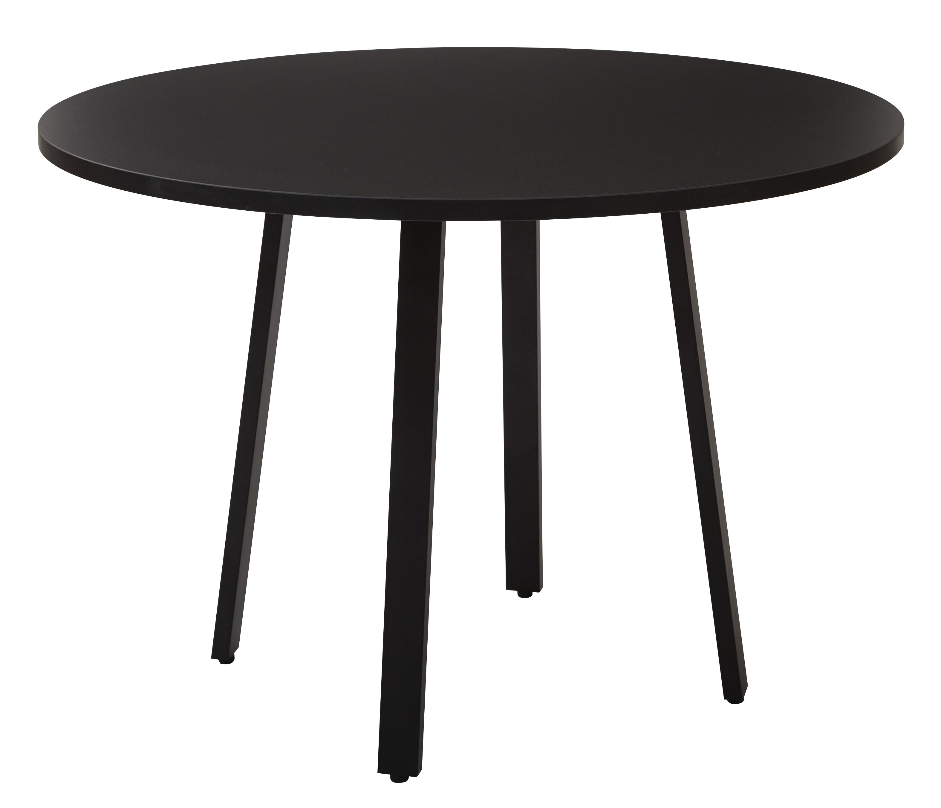 Prado Round Conference Table  - Black