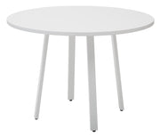 Prado 42" Round Conference Table - White