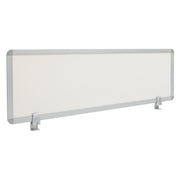 Prado Desk Privacy Screen - Silver