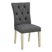 Preston Dining Chair 2 Pk - Charcoal