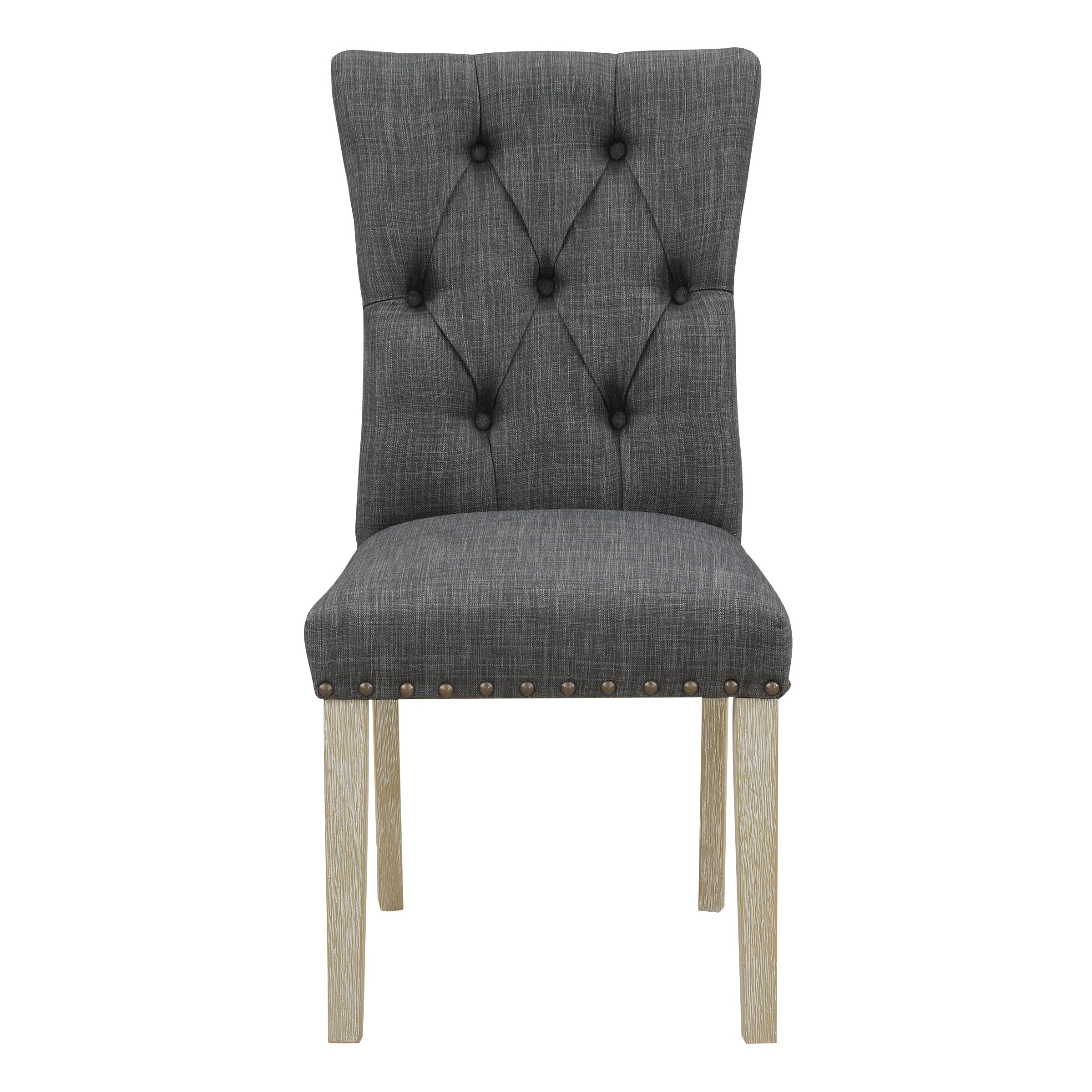 Preston Dining Chair 2 Pk - Charcoal