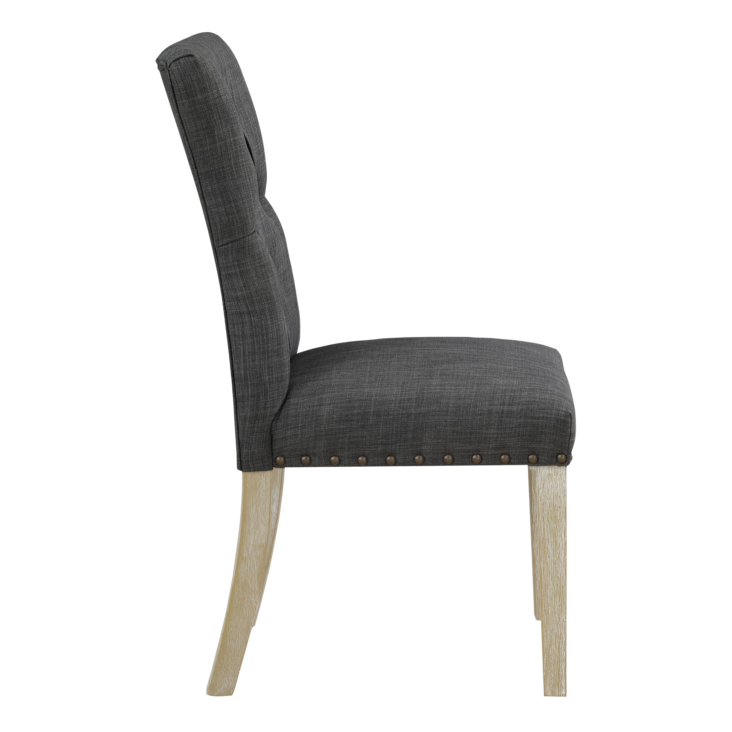 Preston Dining Chair 2 Pk - Charcoal
