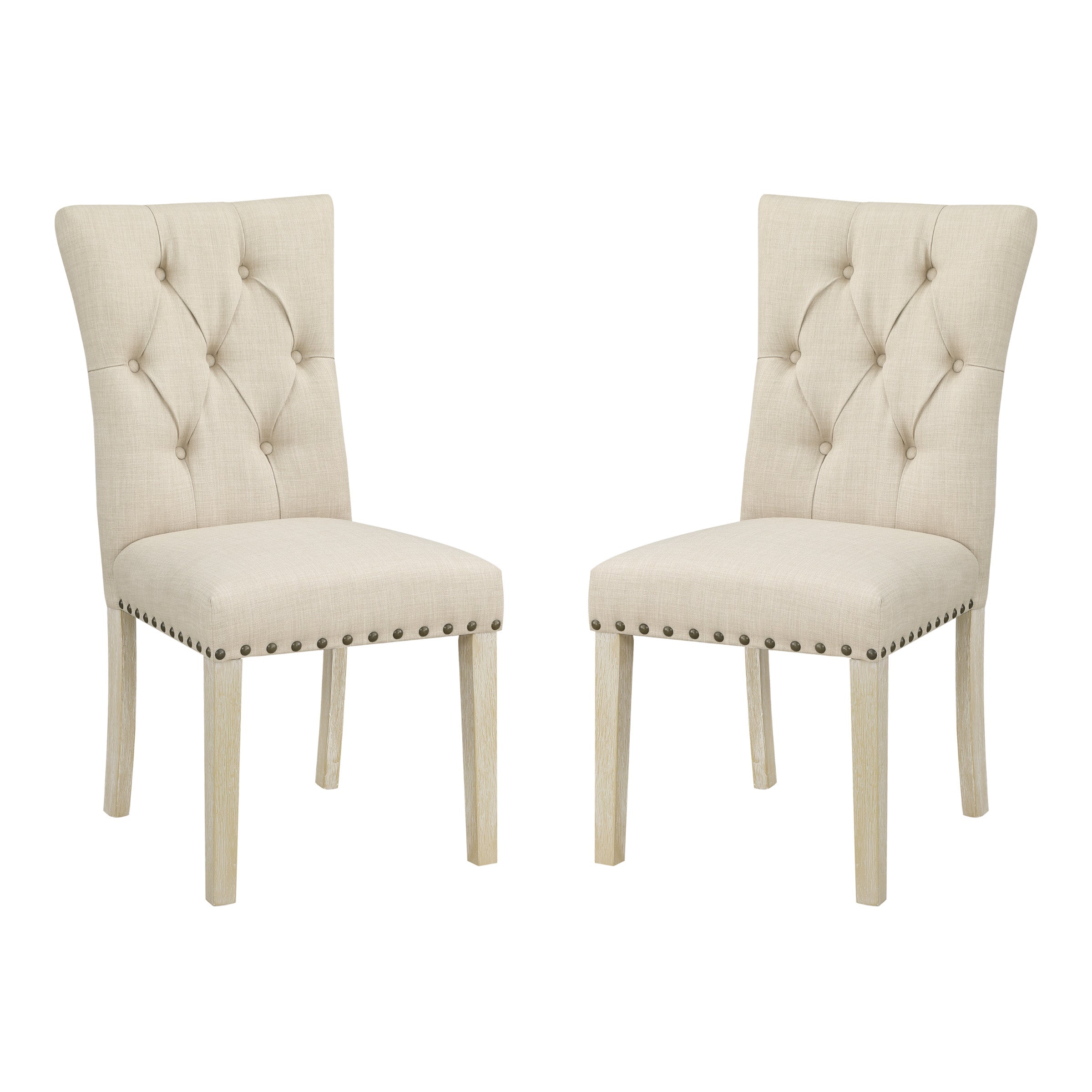 Preston Dining Chair 2 Pk - Burlap