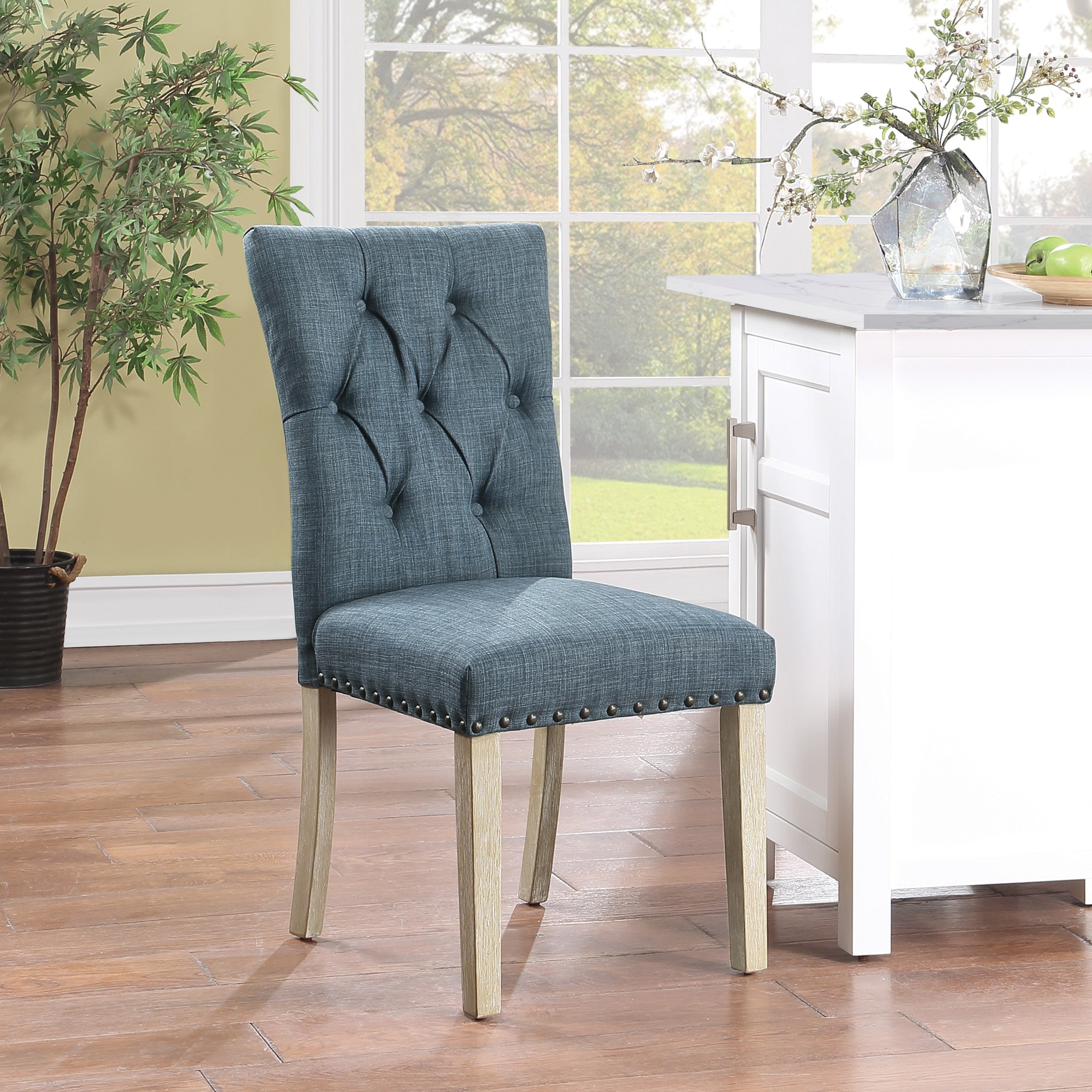 Preston Dining Chair 2 Pk - Indigo