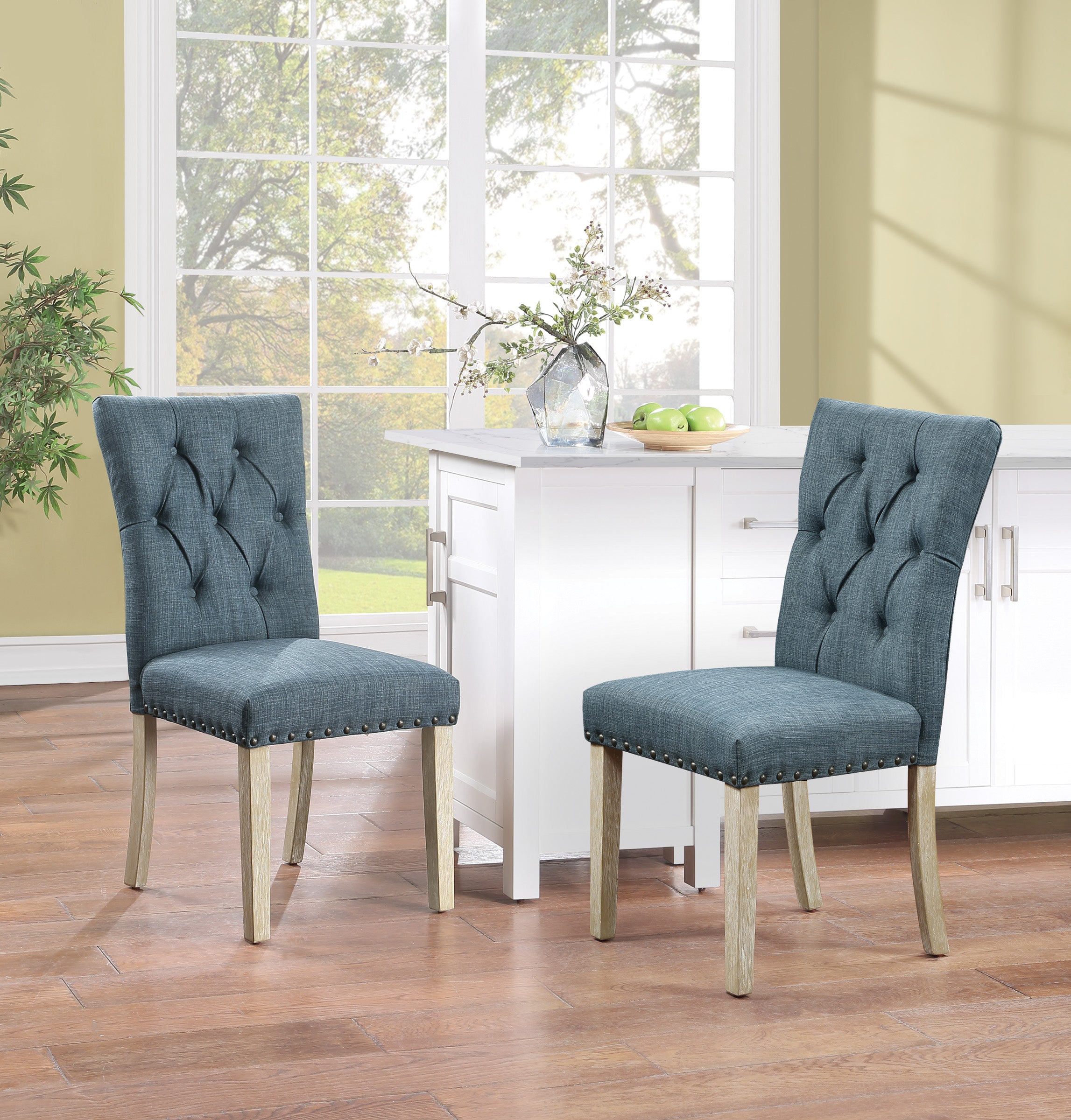 Preston Dining Chair 2 Pk - Indigo