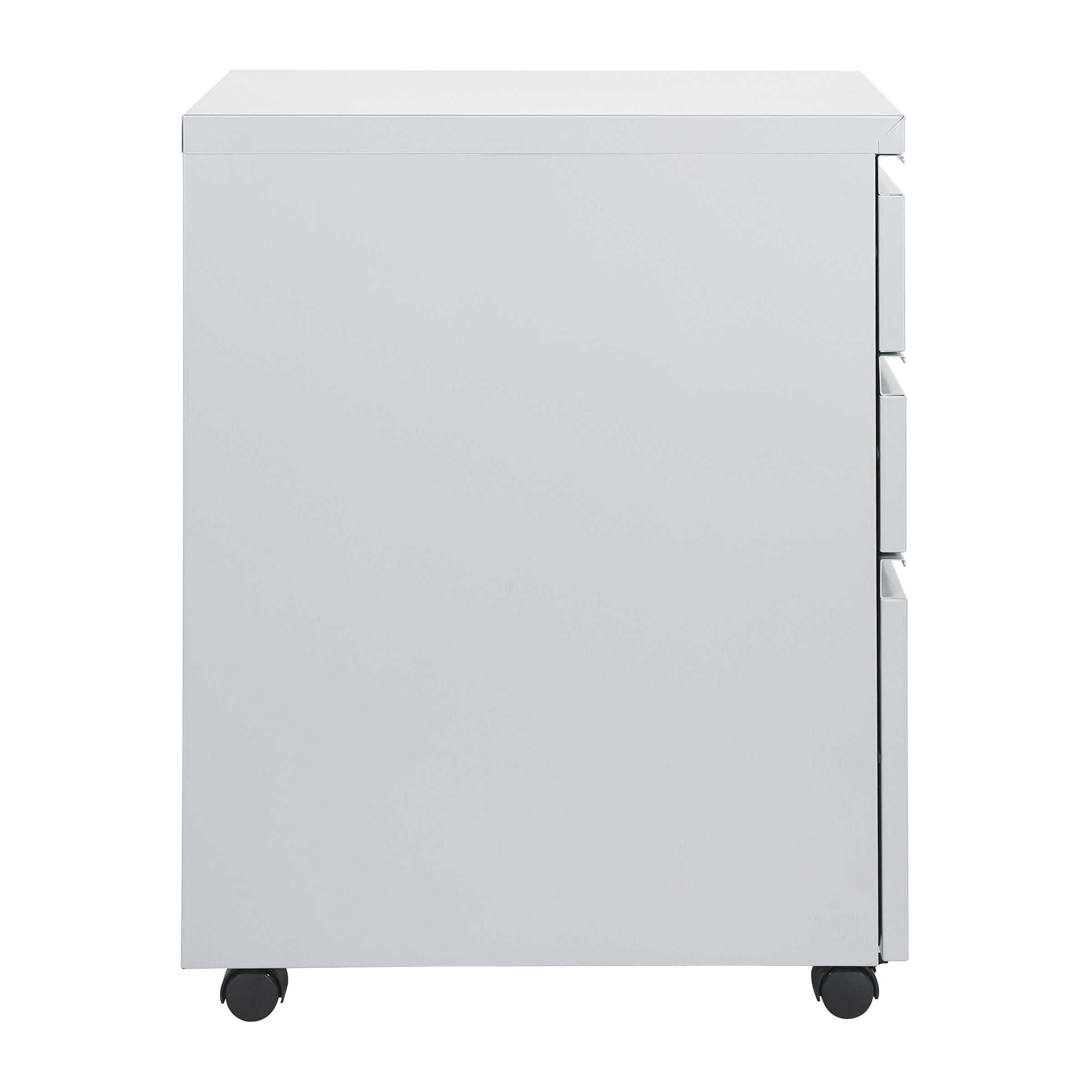 22" Closed Top Mobil Pedestal - Silver