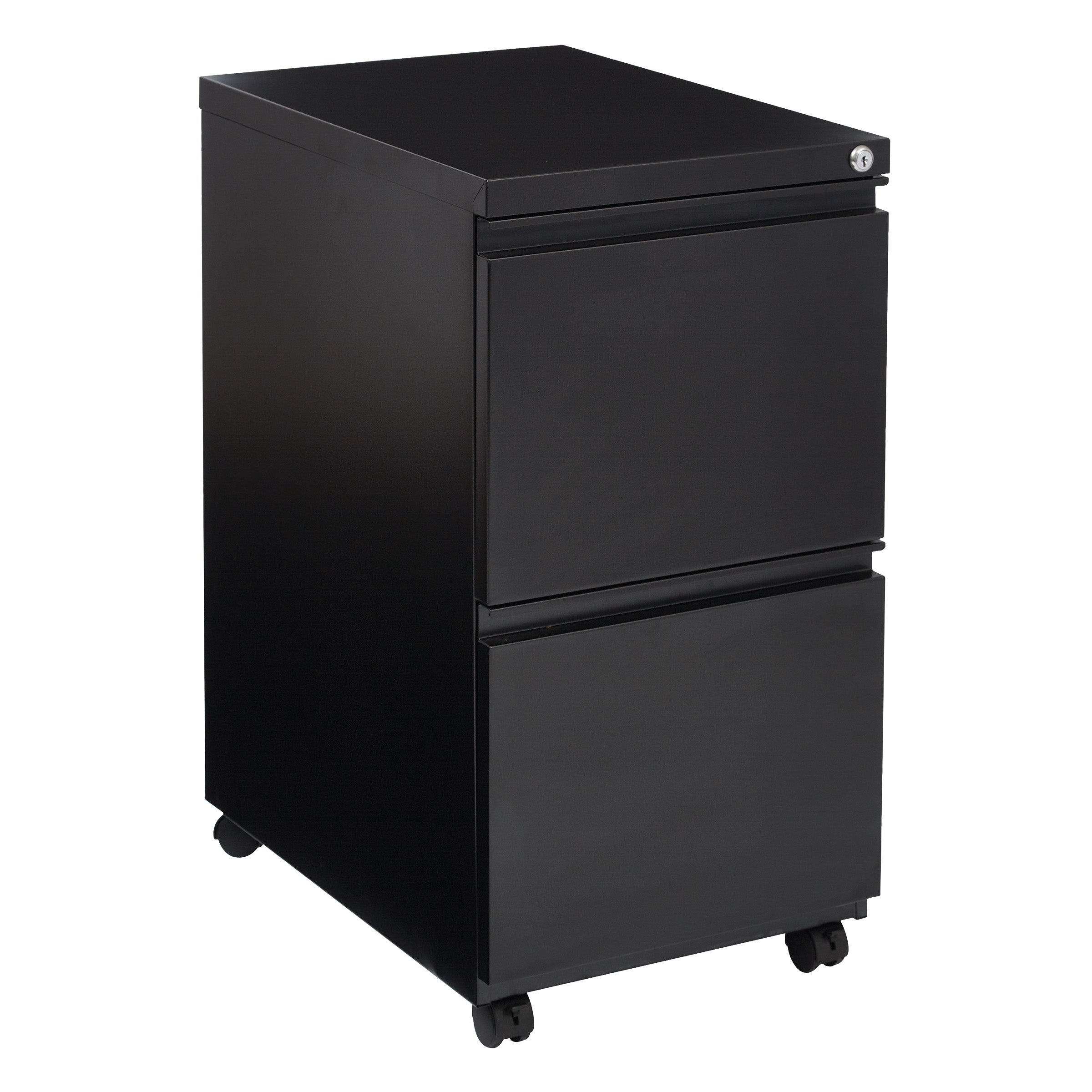 22" Closed Top Mobil Pedestal - Black