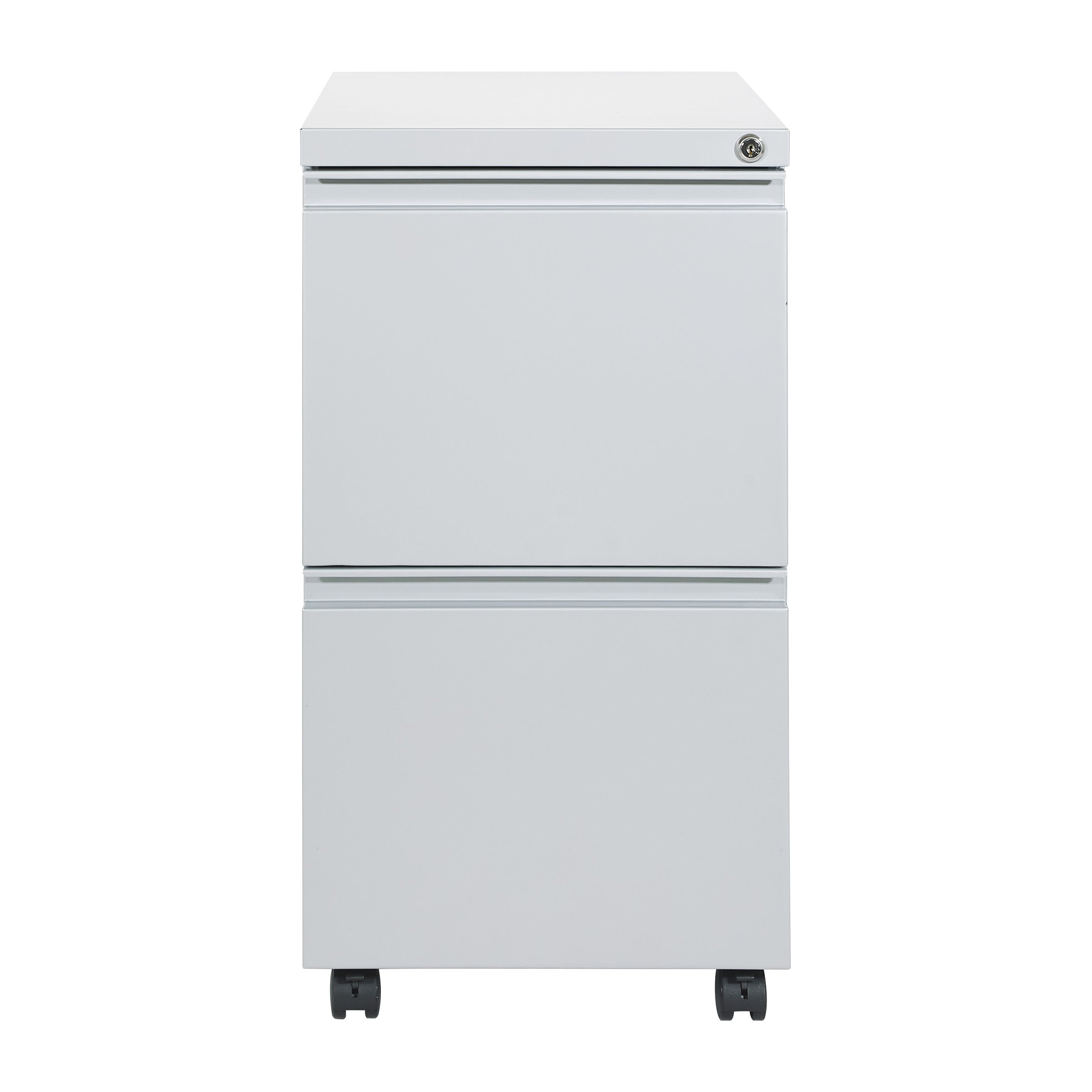 22" Closed Top Mobil Pedestal - Silver