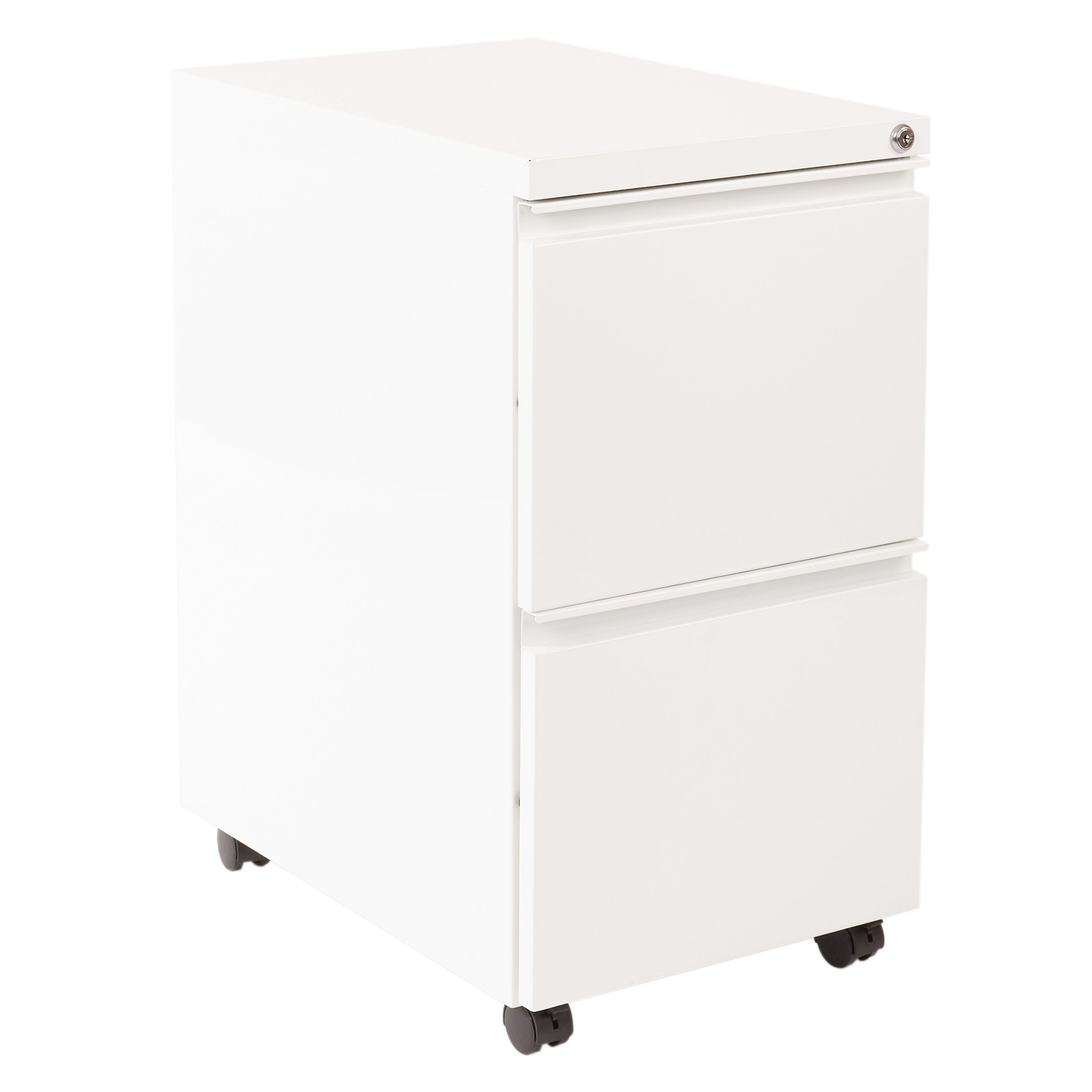 22" Closed Top Mobil Pedestal - White