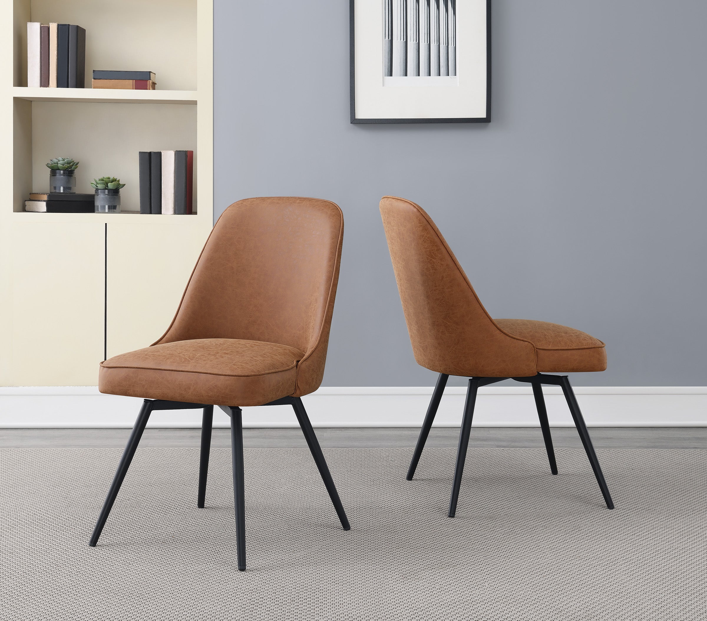 Penton Swivel Chair 2Pk - Sand