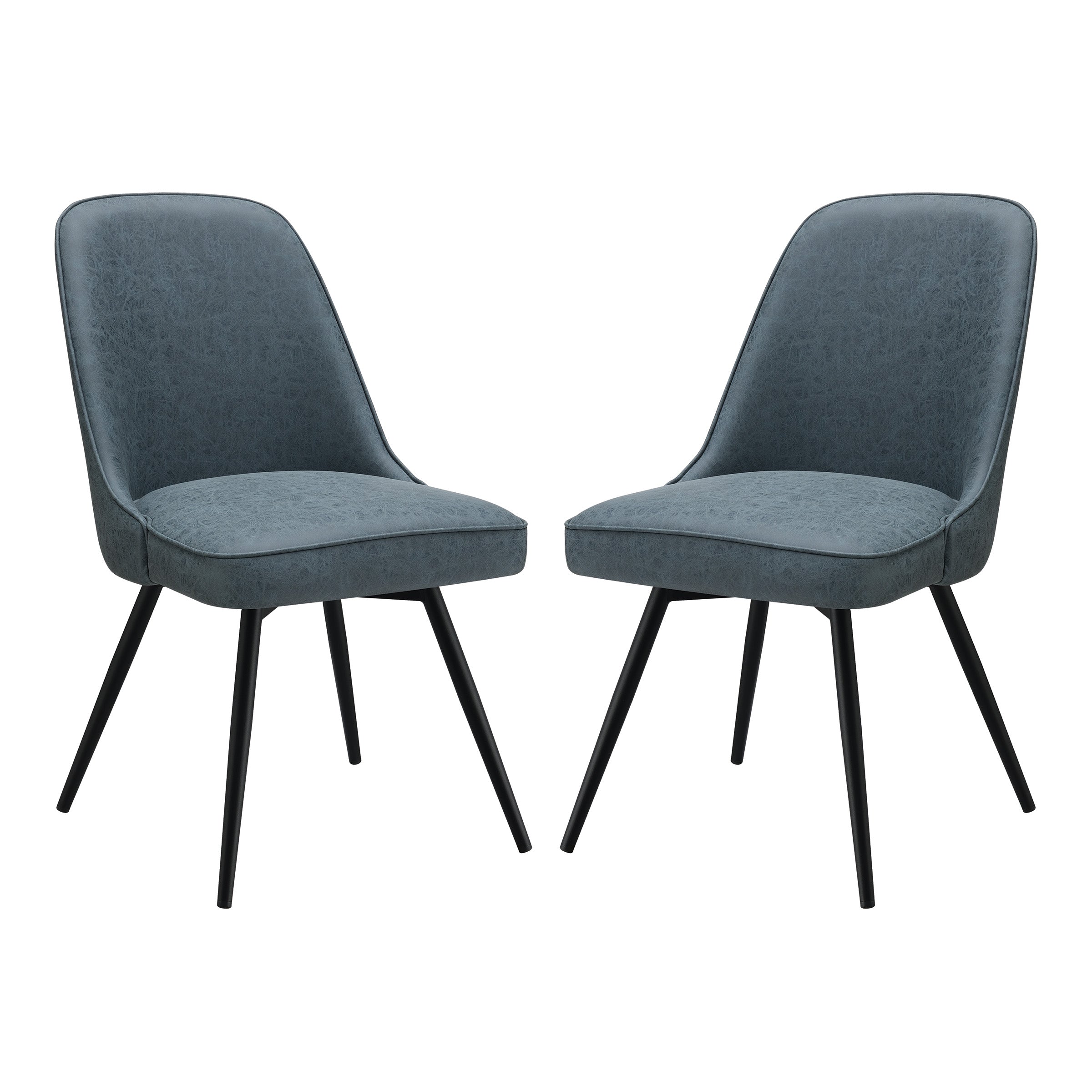 Penton Swivel Chair 2Pk - Navy