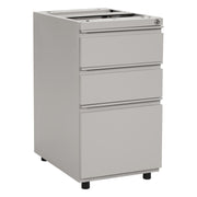 22" Open Top Pedestal w/ Adj Glides - Innertone Light