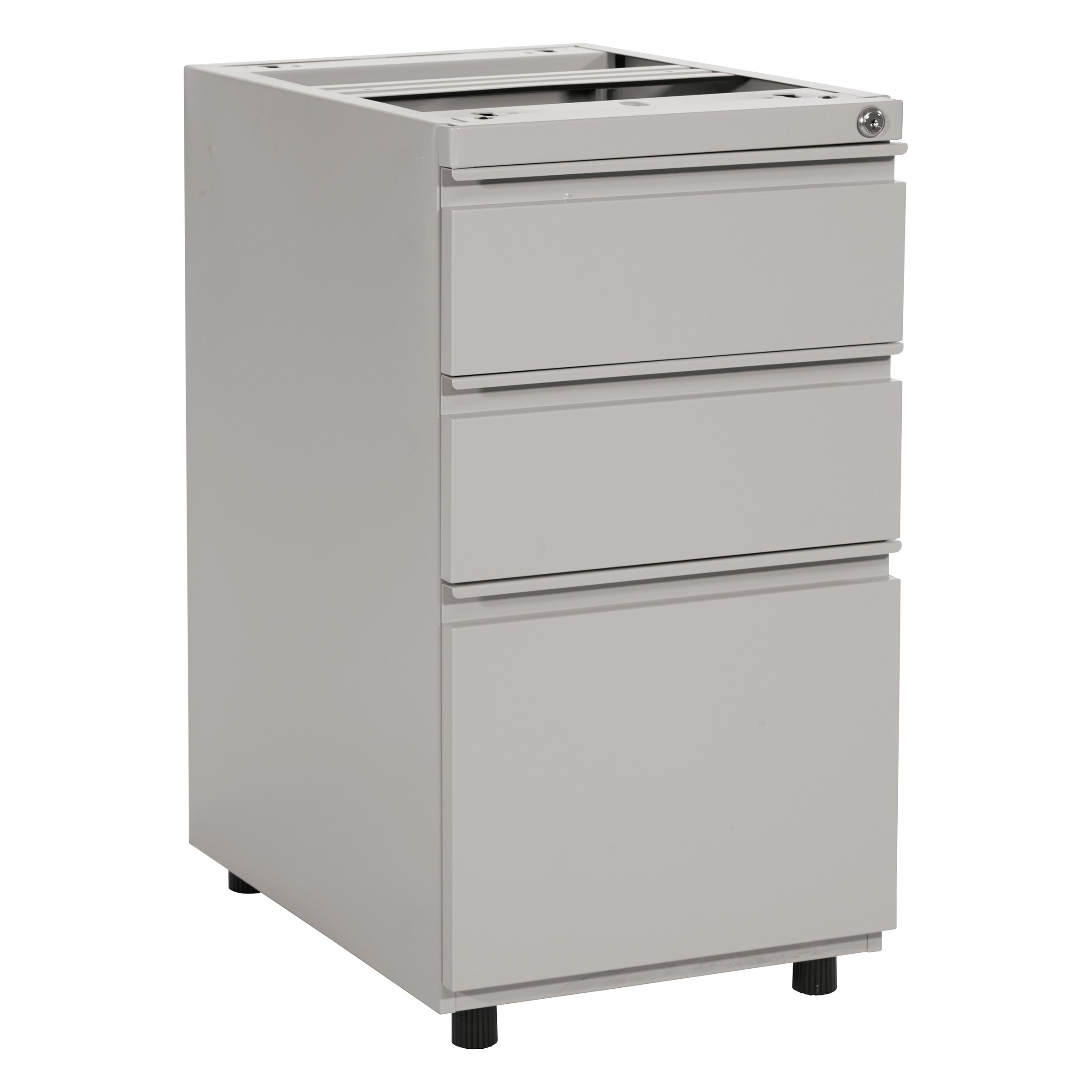 22" Open Top Pedestal w/ Adj Glides - Innertone Light