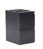 22" Open Top Pedestal w/ Adj Glides - Black