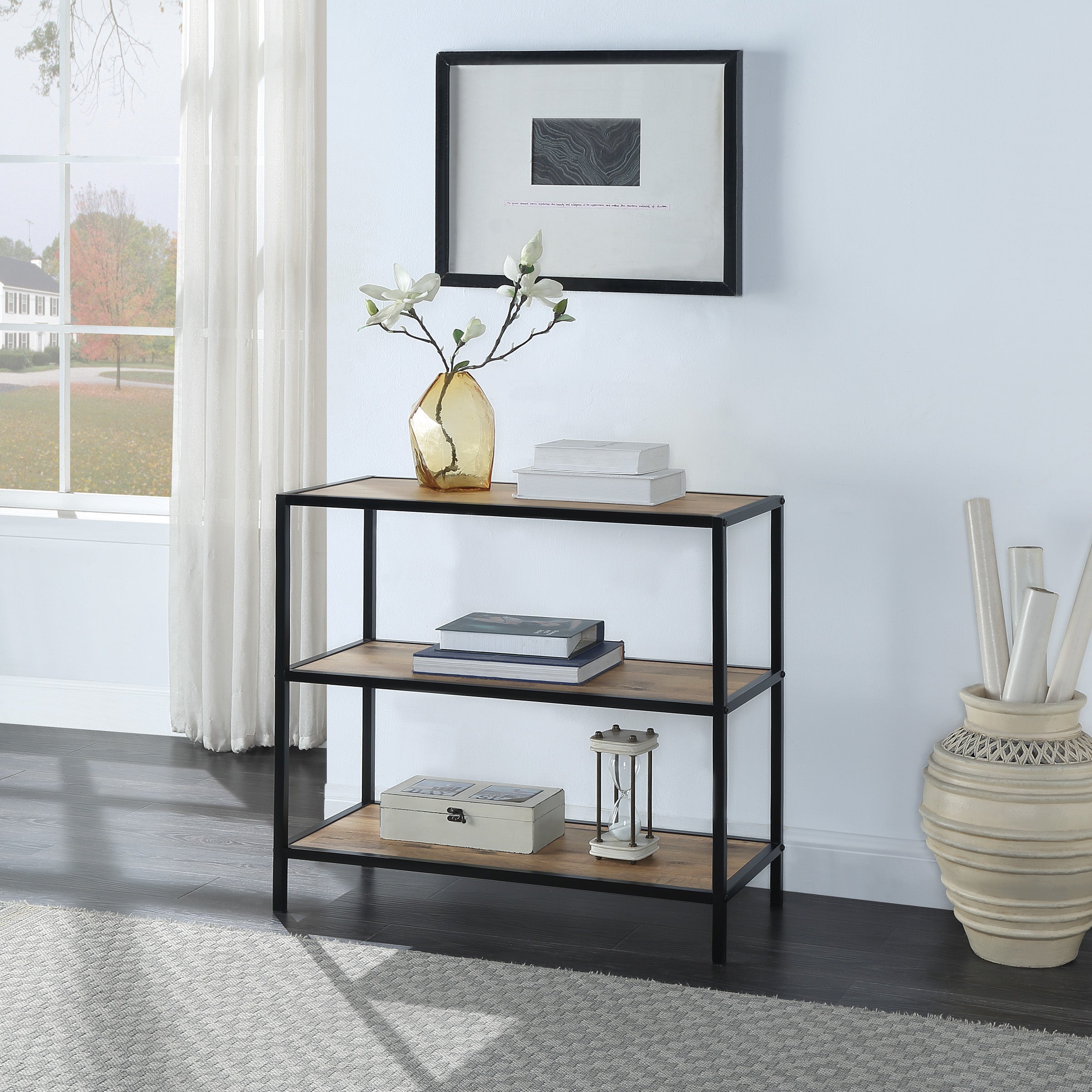 Quinton Bookcase - Salvage Oak