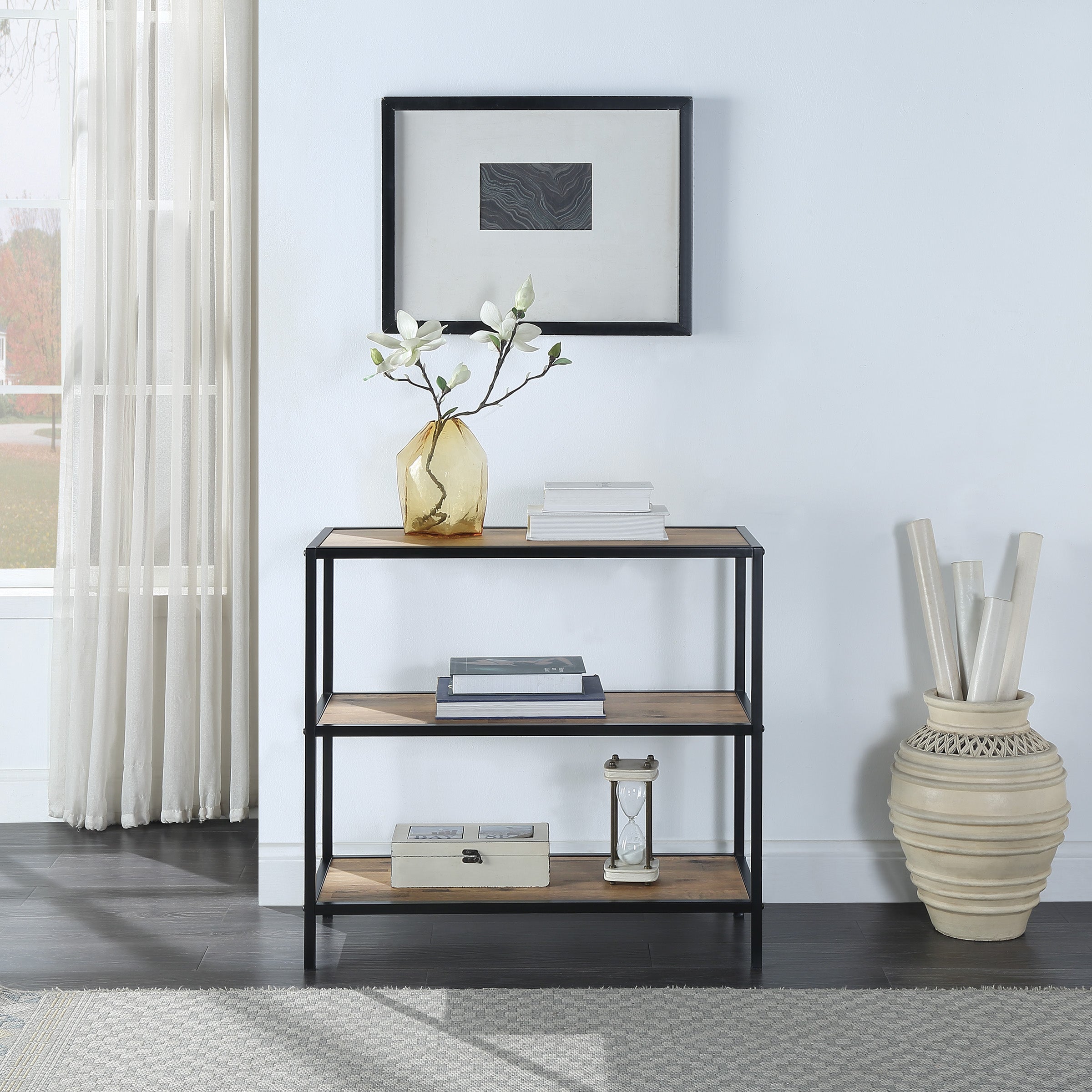 Quinton Bookcase - Salvage Oak