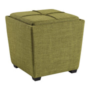 Rockford Storage Ottoman - Green