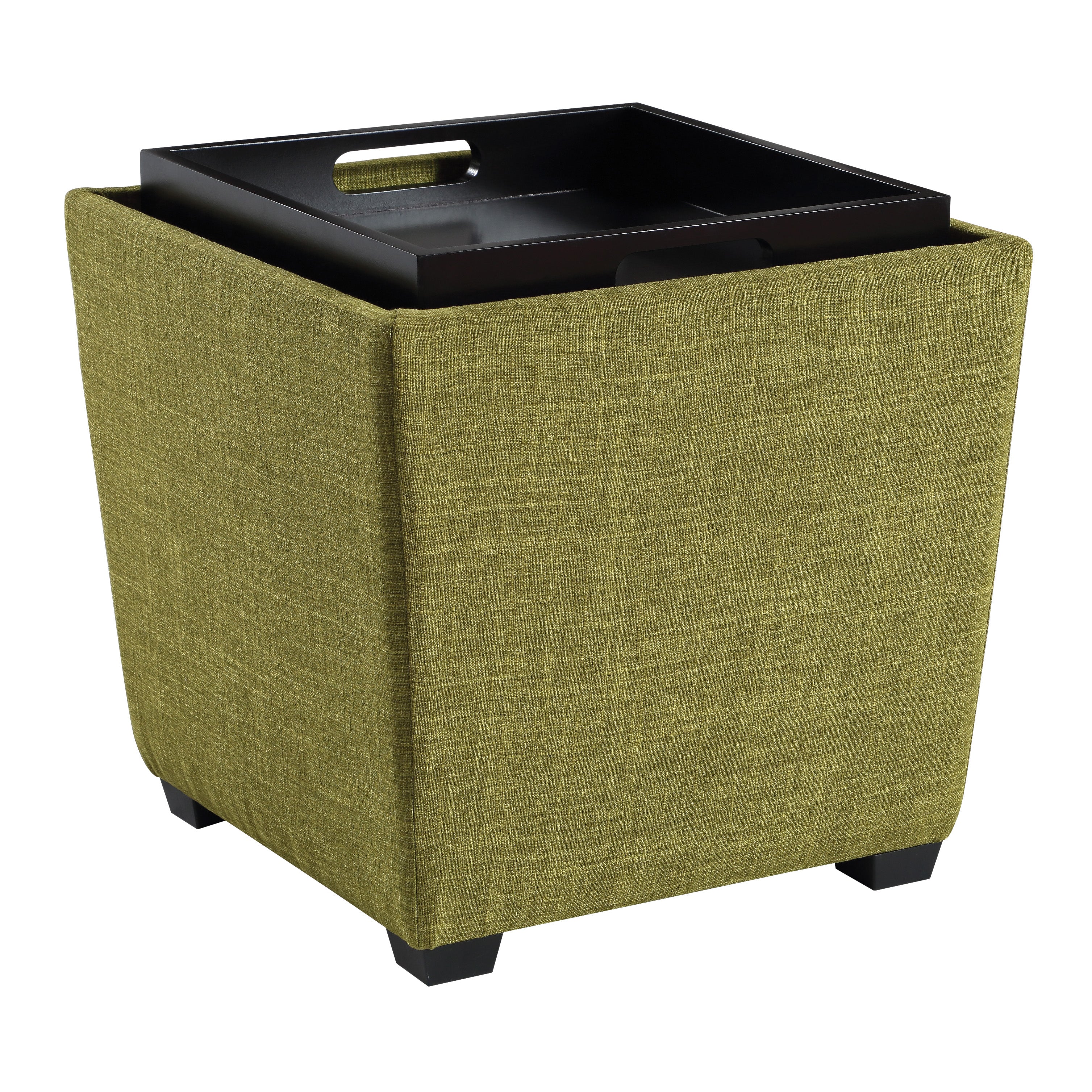 Rockford Storage Ottoman - Green